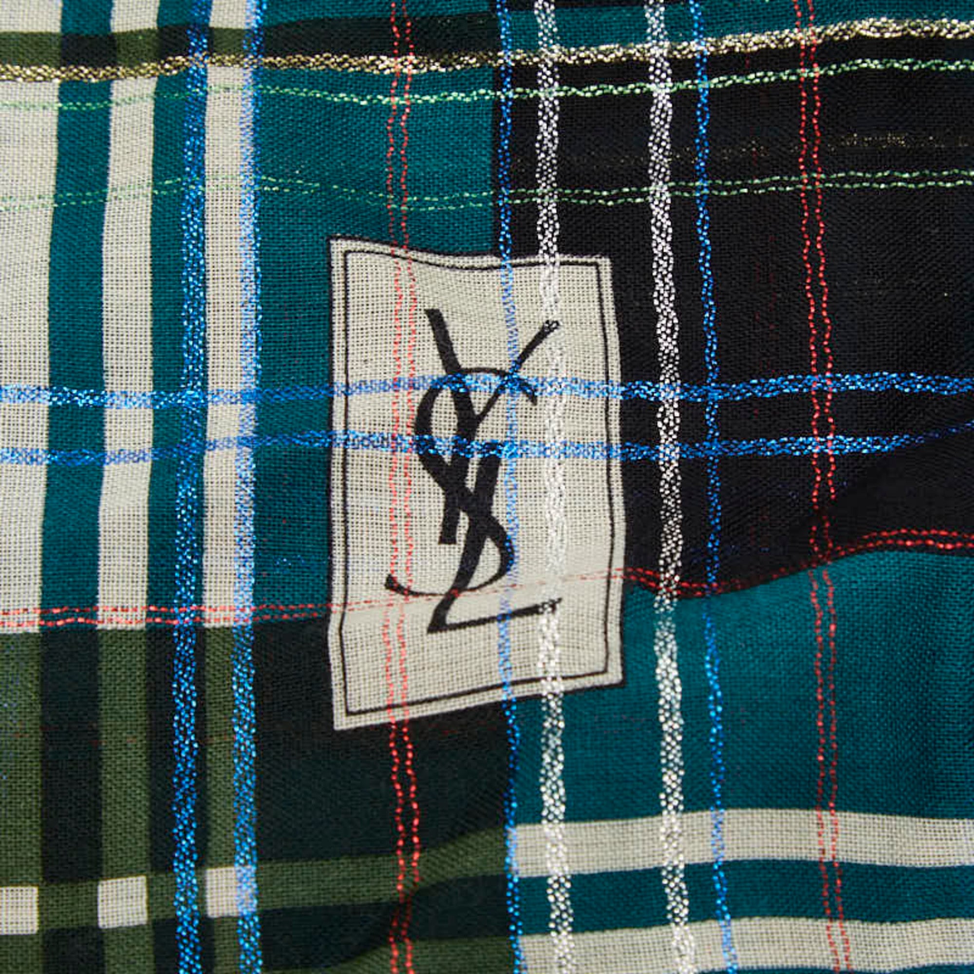 Yves Saint Laurent Multi-Color Wool Silk (Pre-Owned)