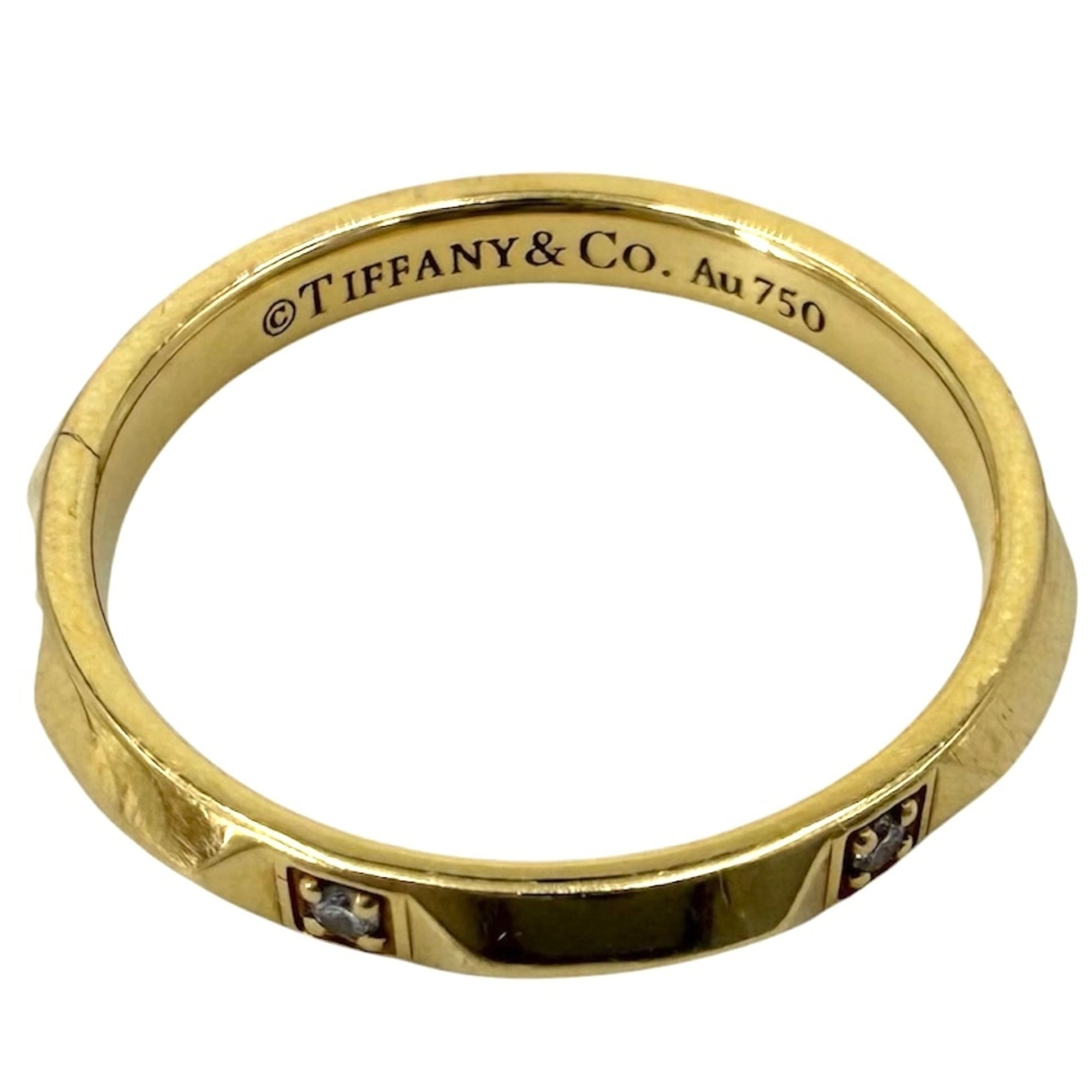 Tiffany Yellow Gold (18K) Band Ring (Pre-Owned)