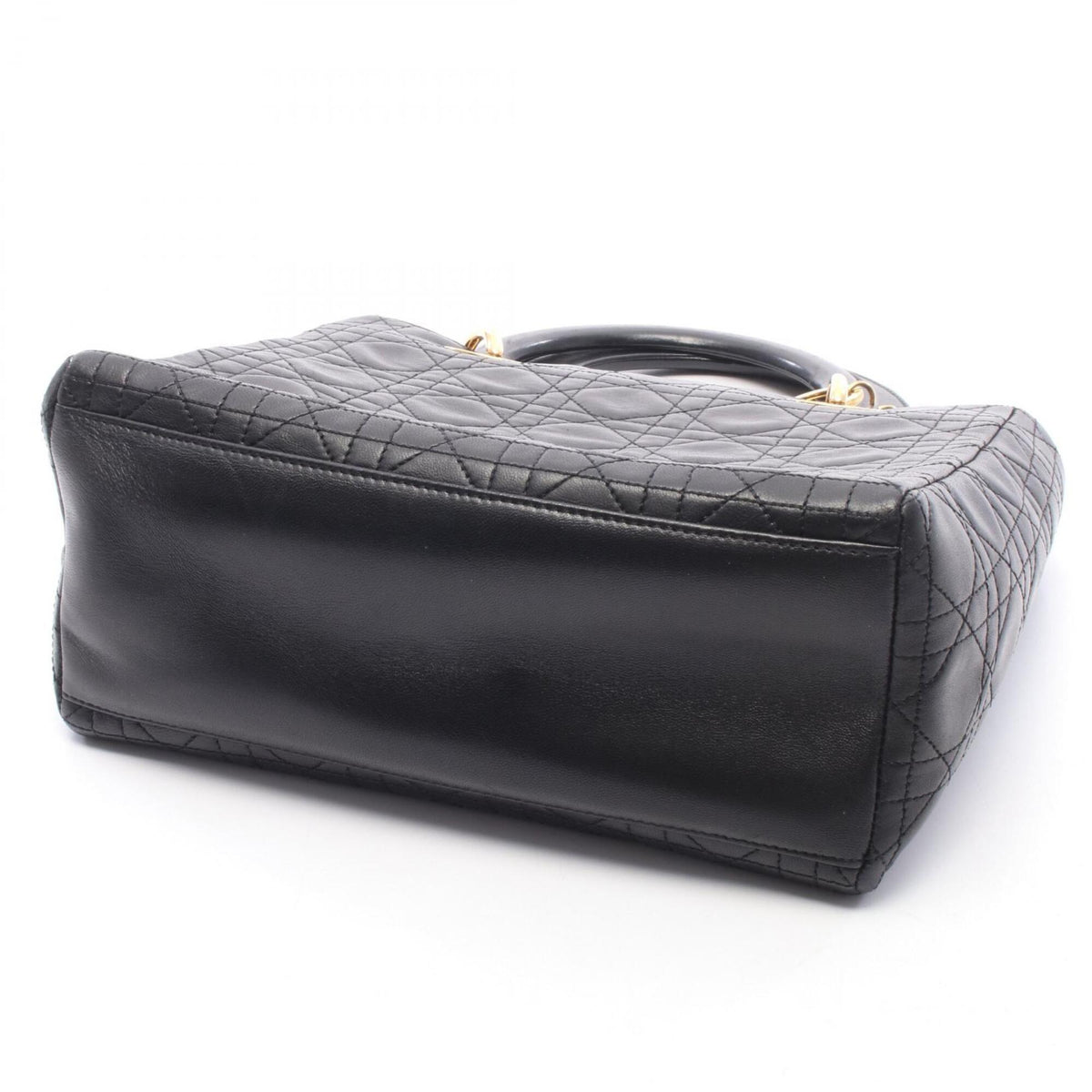 Christian Dior Black Leather Handbag (Pre-Owned)