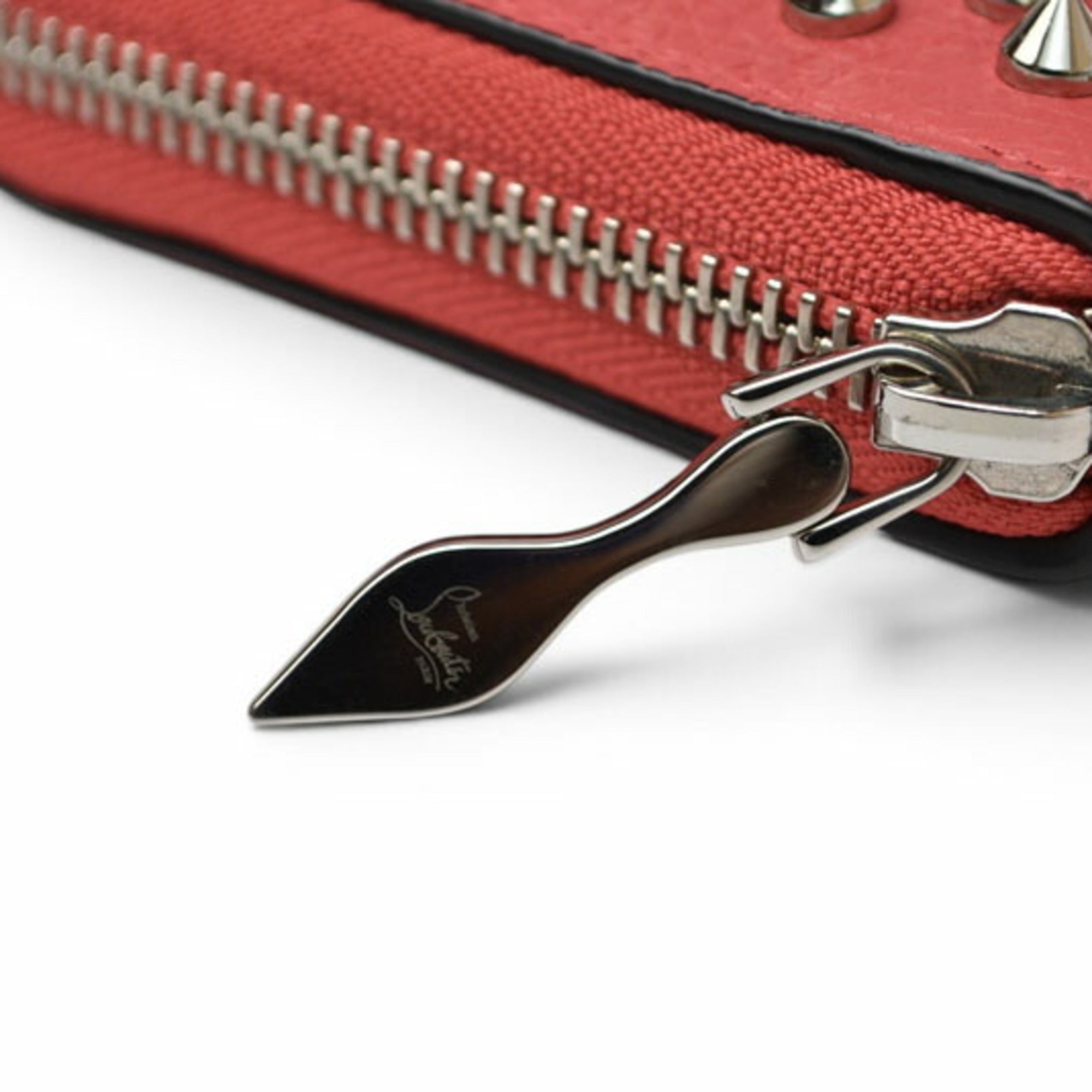 Christian Louboutin Leather Long Wallet (Bi-Fold) (Pre-Owned)