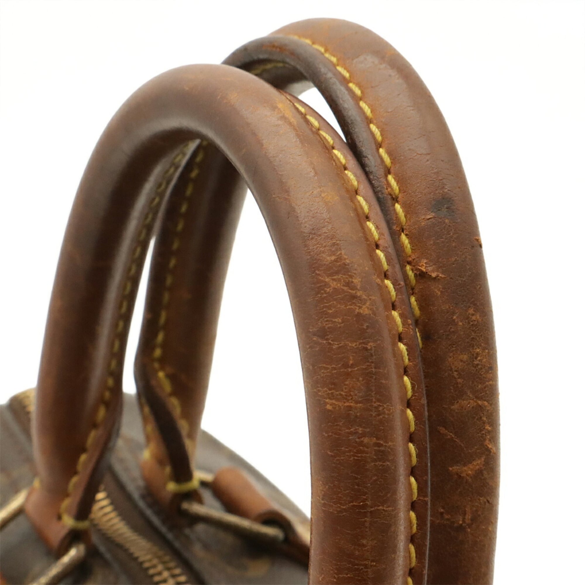 Louis Vuitton Brown Monogram Canvas Boston Bag Handbag (Pre-Owned)