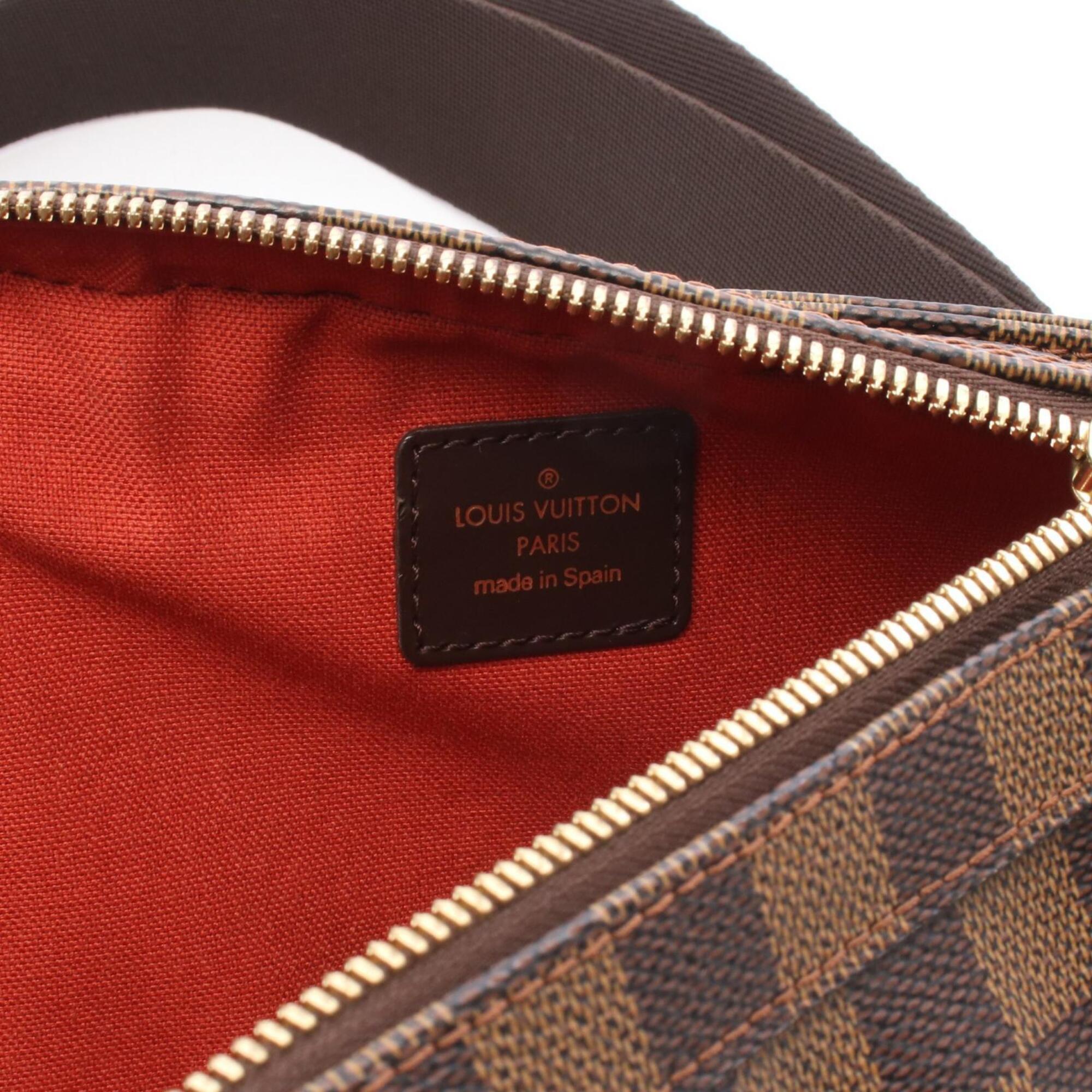 Louis Vuitton Brown Coated Canvas Fanny Pack Handbag (Pre-Owned)