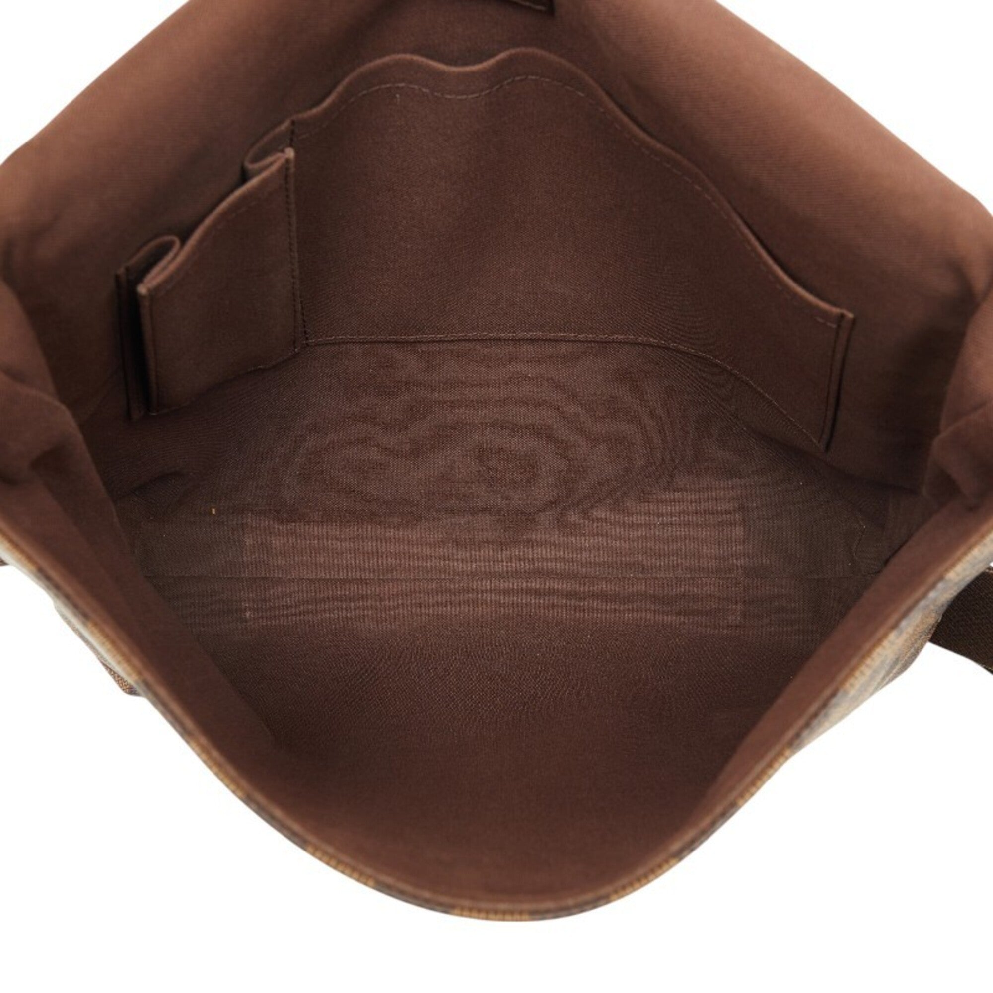 Louis Vuitton Brown Pvc Leather Shoulder Bag (Pre-Owned)