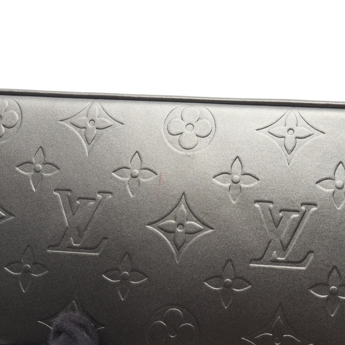 Louis Vuitton Monogram Mat Black Handbag Tote Bag (Pre-Owned)