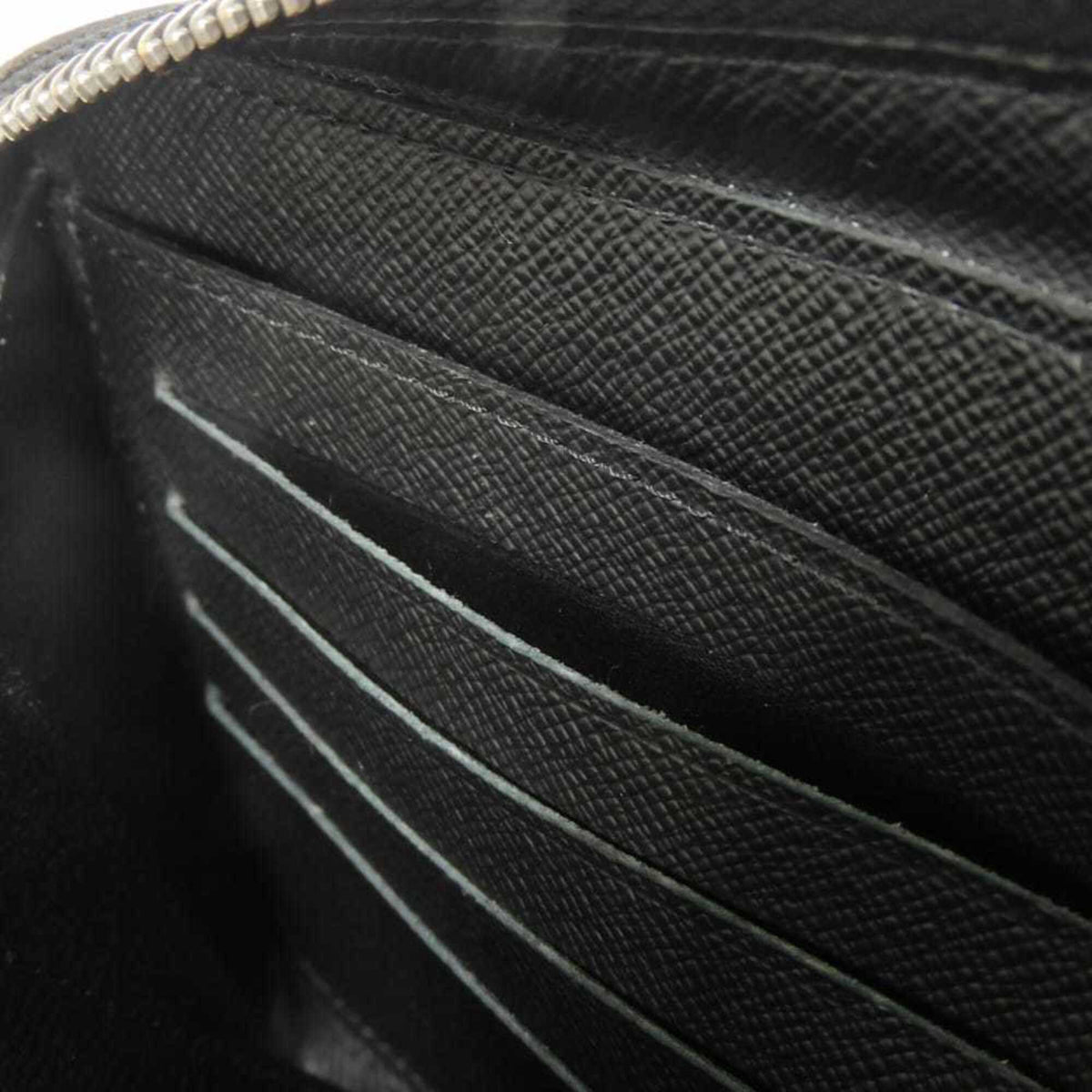 Louis Vuitton Black Monogram Eclipse Noir Monogram Eclipse Long Wallet (Bi-Fold) (Pre-Owned)