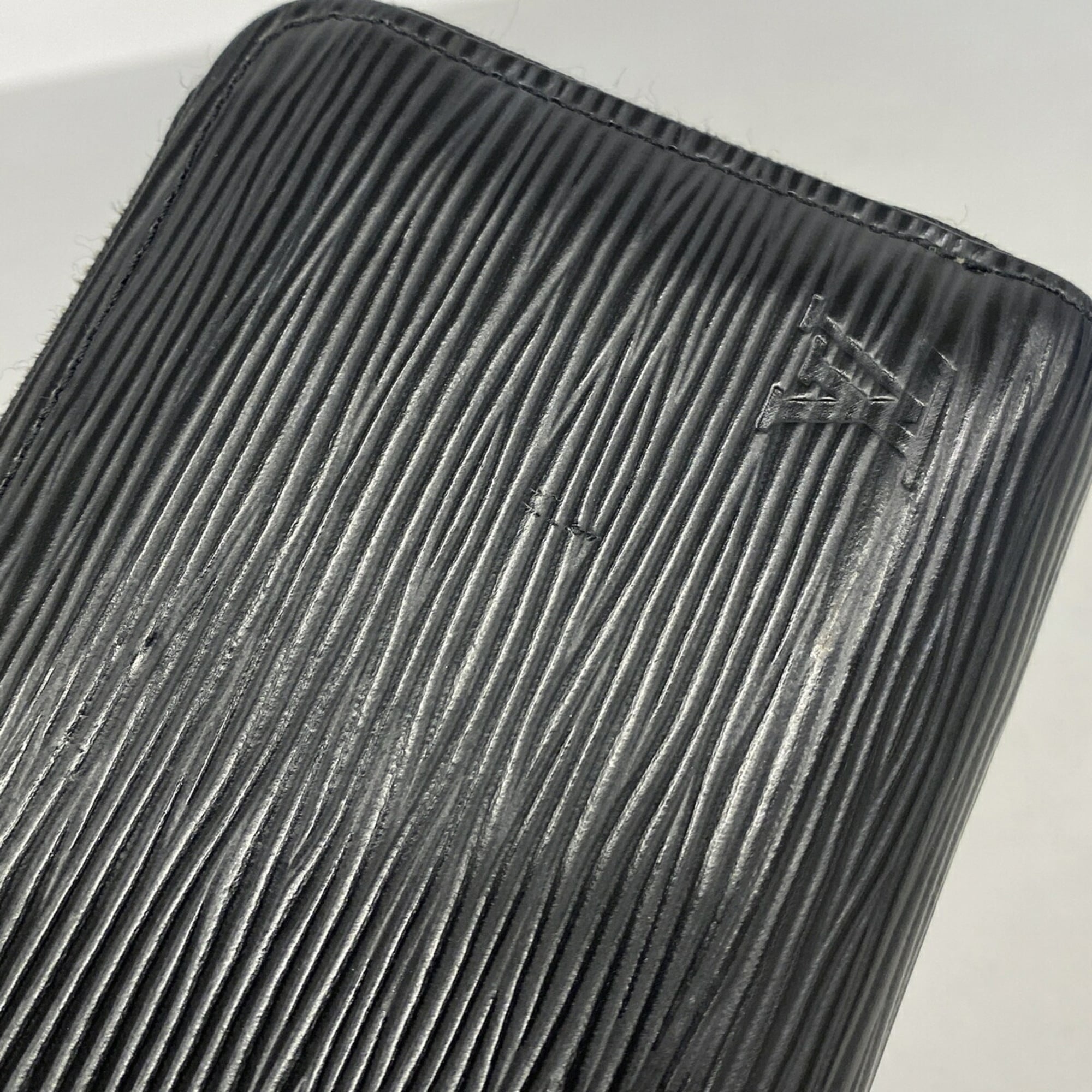 Louis Vuitton Noir Coin Purse/Coin Case (Pre-Owned)