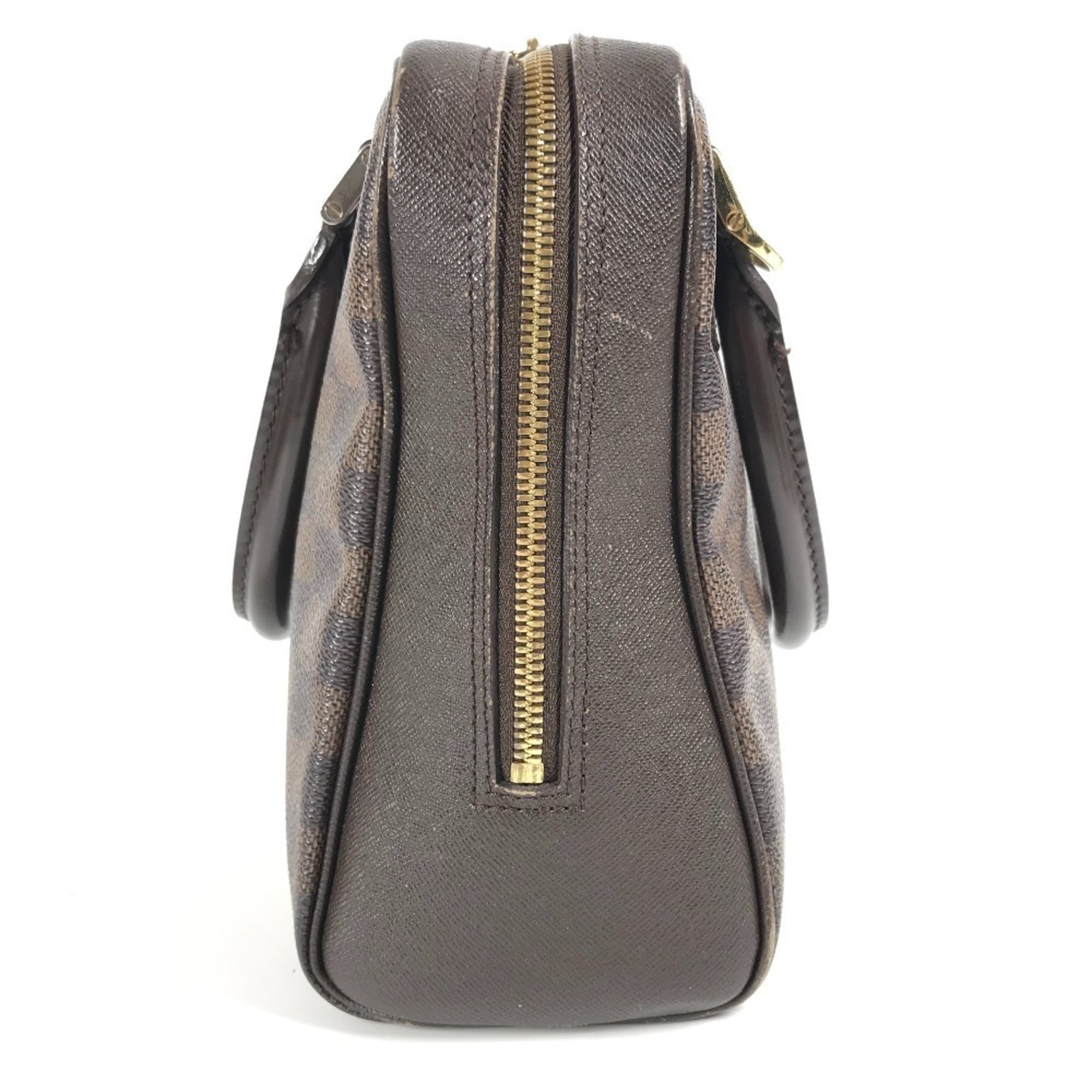 Louis Vuitton Brown Damier Canvas Ebene Damier Canvas Handbag (Pre-Owned)