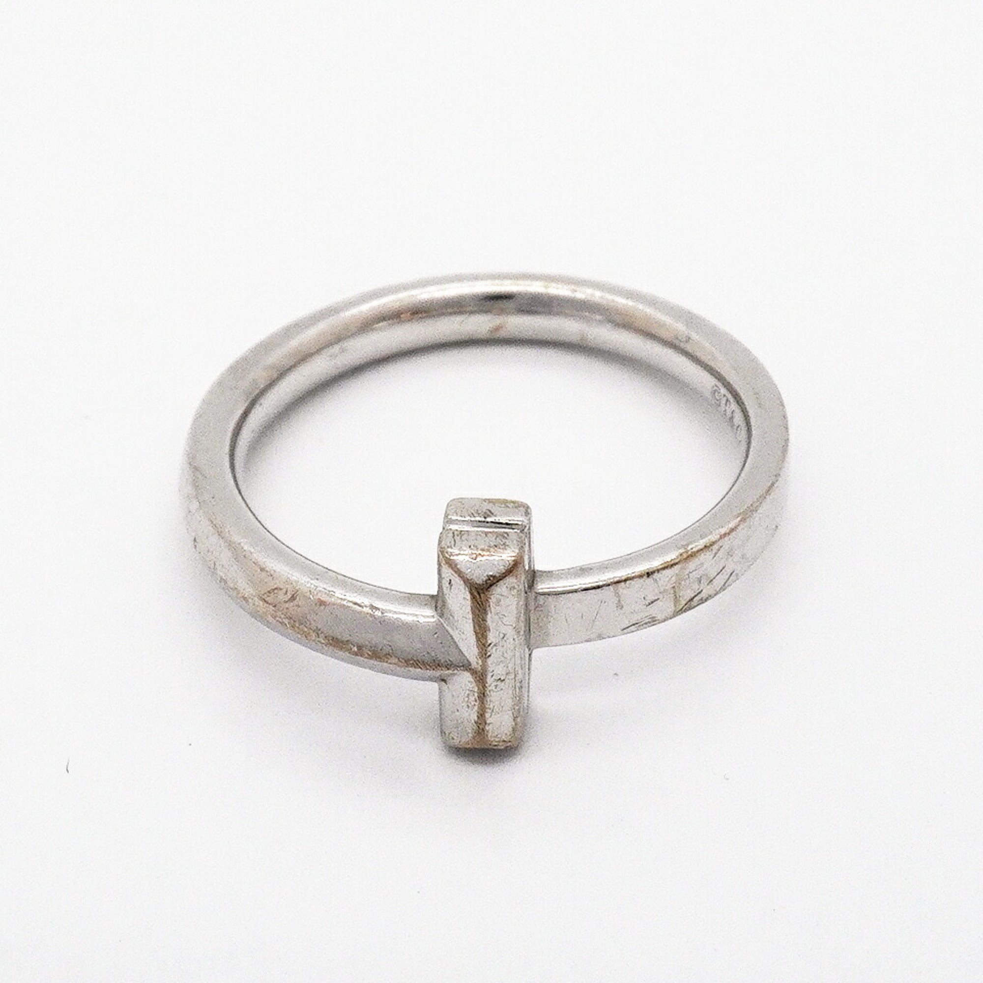 Tiffany White Gold (18K) Band Ring (Pre-Owned)