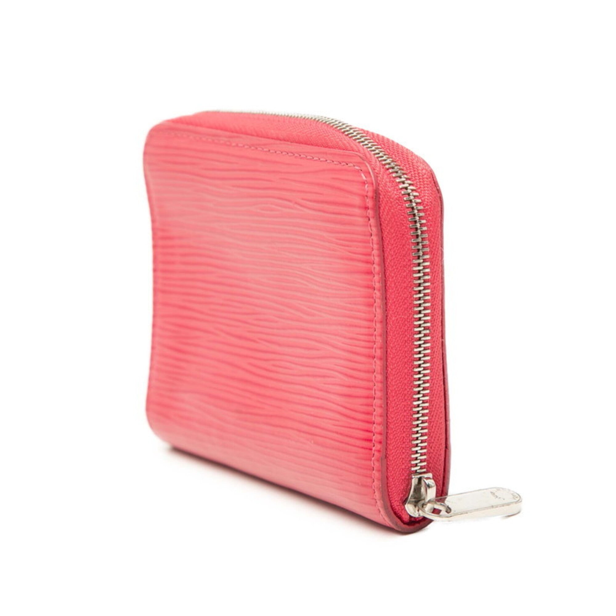 Louis Vuitton Grenade Pink Leather Coin Purse/Coin Case (Pre-Owned)
