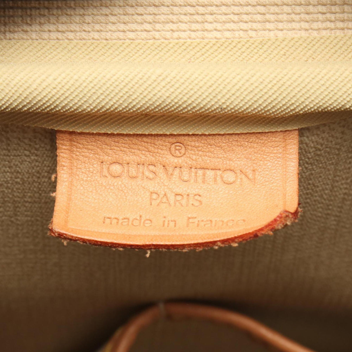 Louis Vuitton Brown Monogram Pvc Coated Canvas Leather Handbag (Pre-Owned)