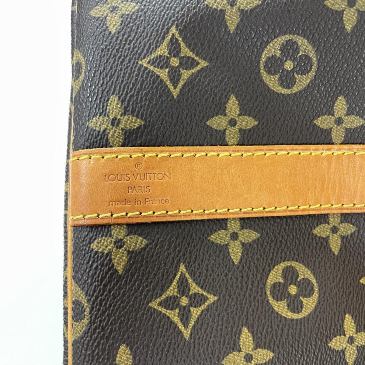 Louis Vuitton Brown Monogram Canvas Boston Bag (Pre-Owned)