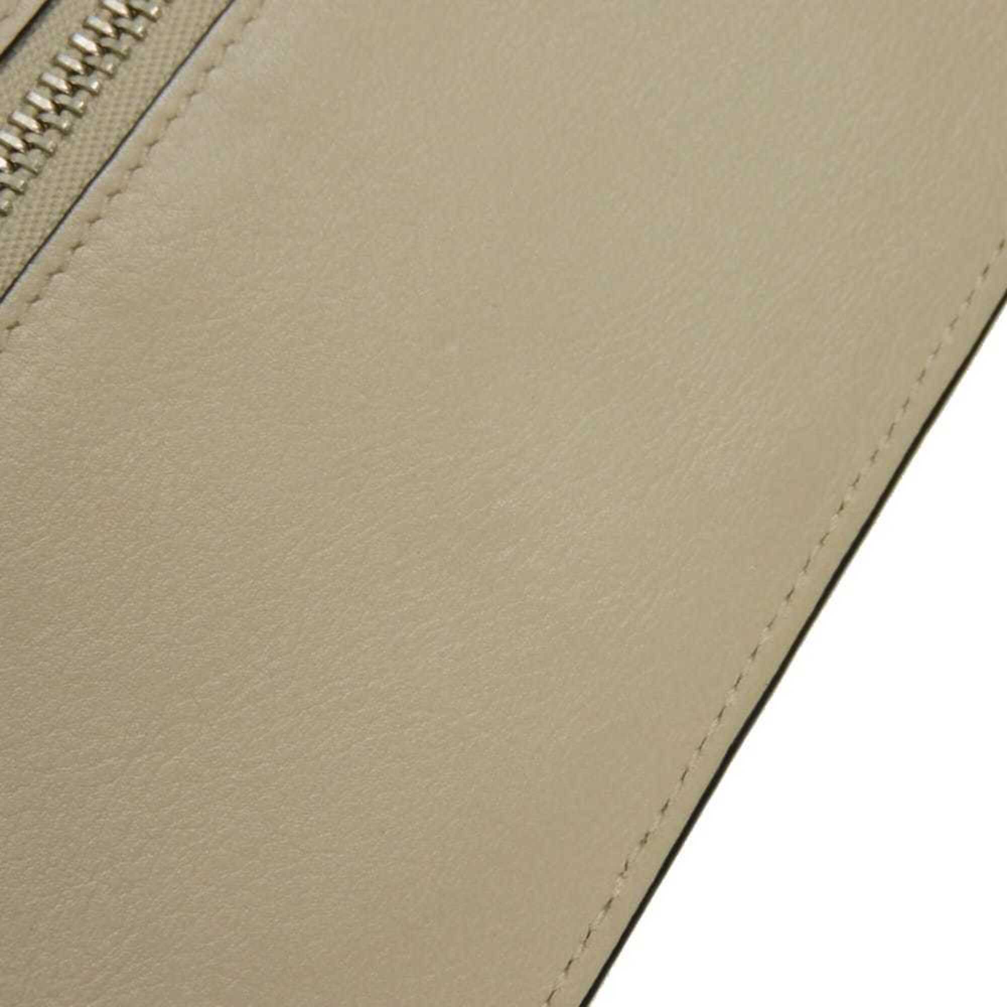Loewe Green Leather Long Wallet (Bi-Fold) (Pre-Owned)