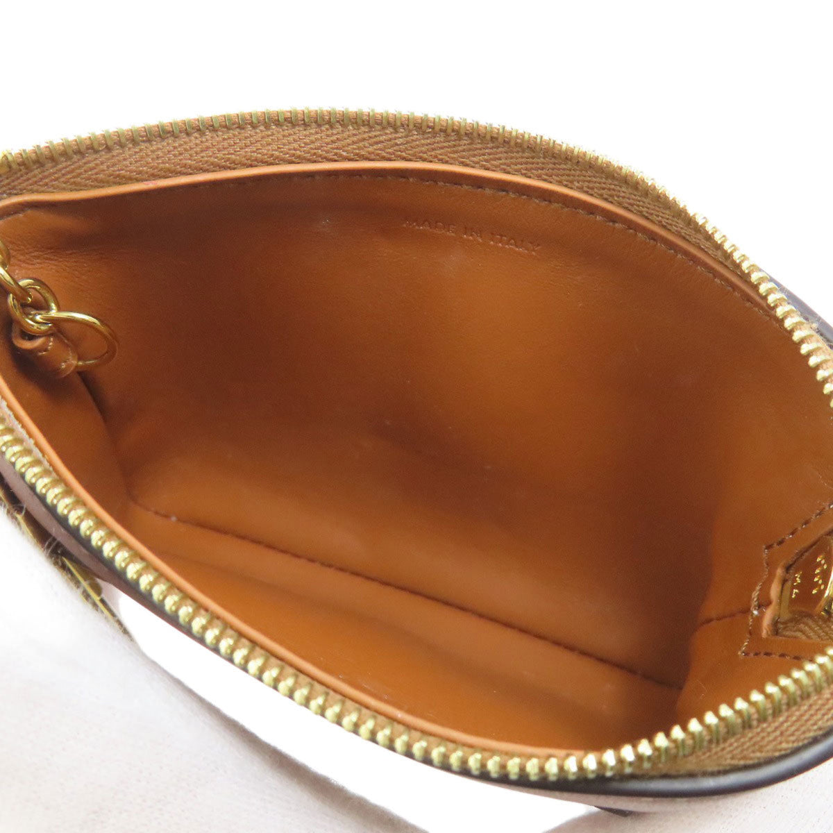 Celine Brown Leather Coin Purse/Coin Case (Pre-Owned)