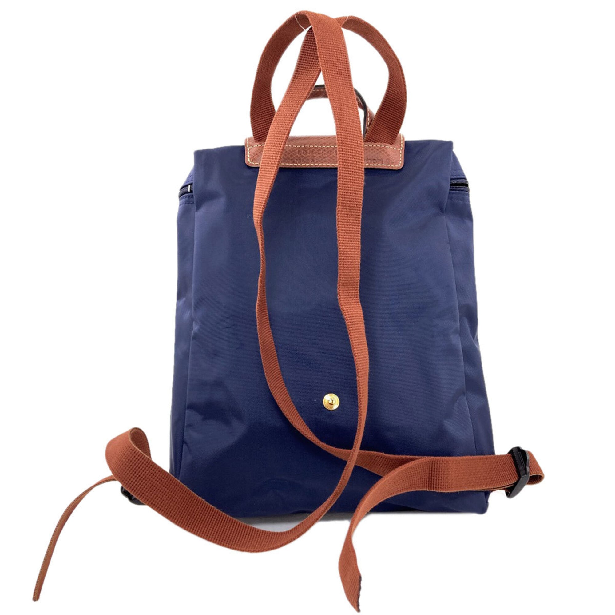 Longchamp Navy Nylon Backpack (Pre-Owned)