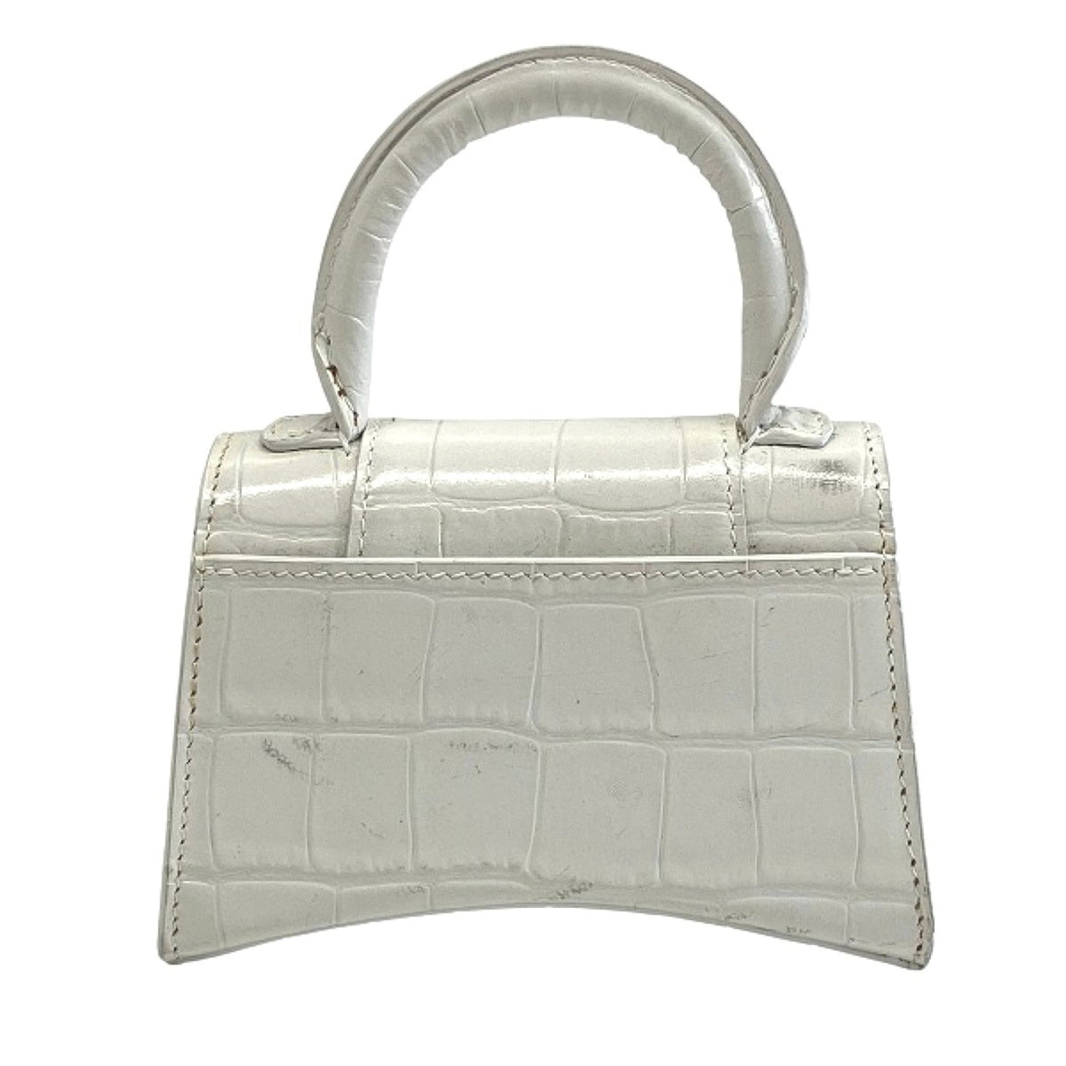 Balenciaga White Leather Shoulder Bag (Pre-Owned)