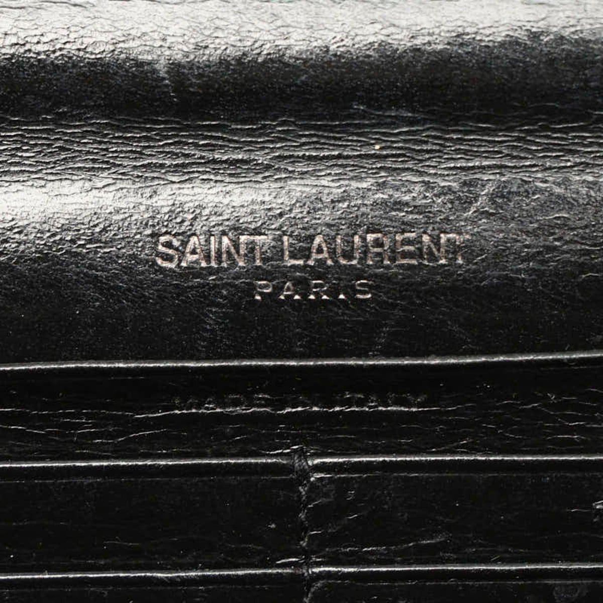Saint Laurent Black Leather Shoulder Bag (Pre-Owned)