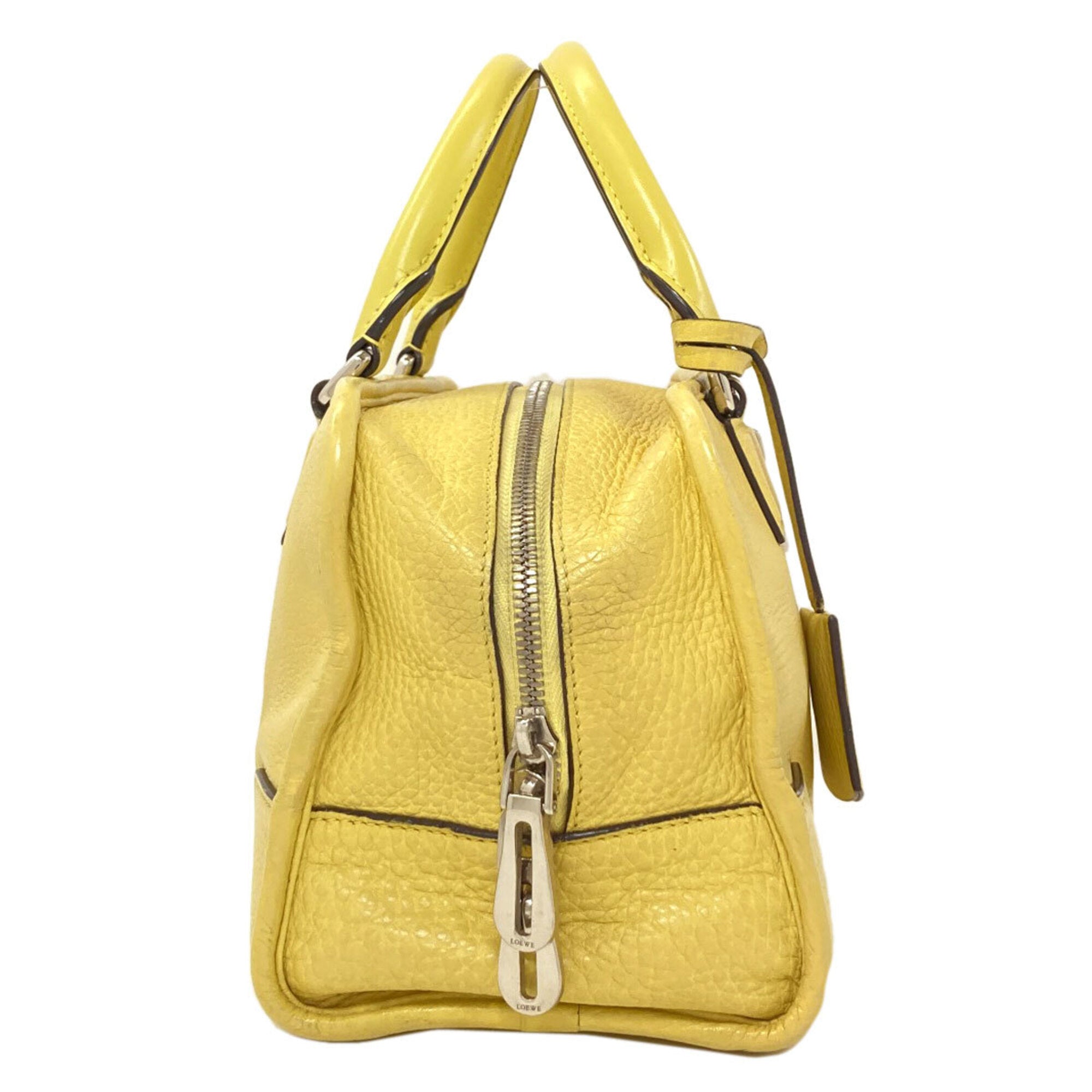 Loewe Yellow Leather Handbag (Pre-Owned)