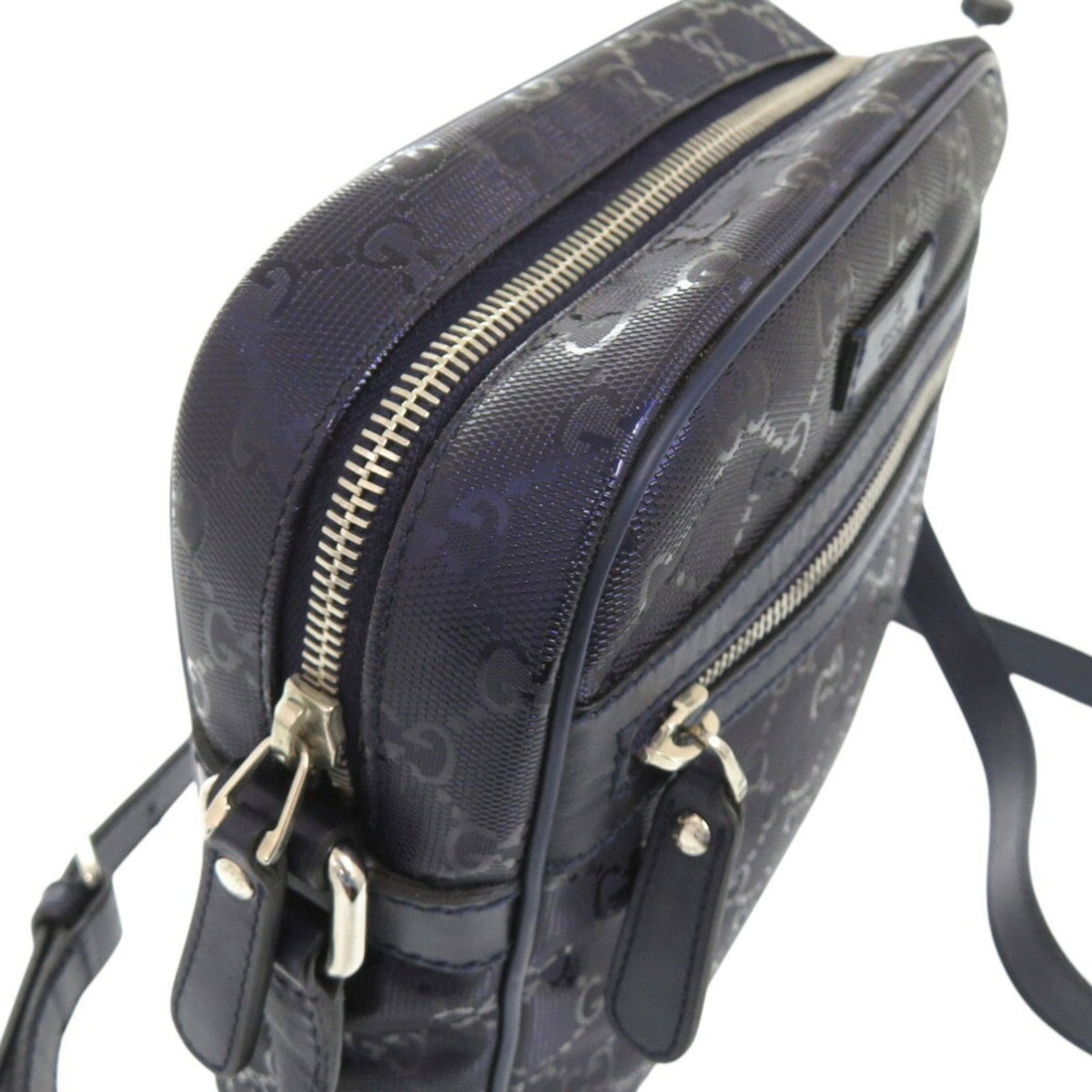 Gucci Purple Pvc Shoulder Bag (Pre-Owned)