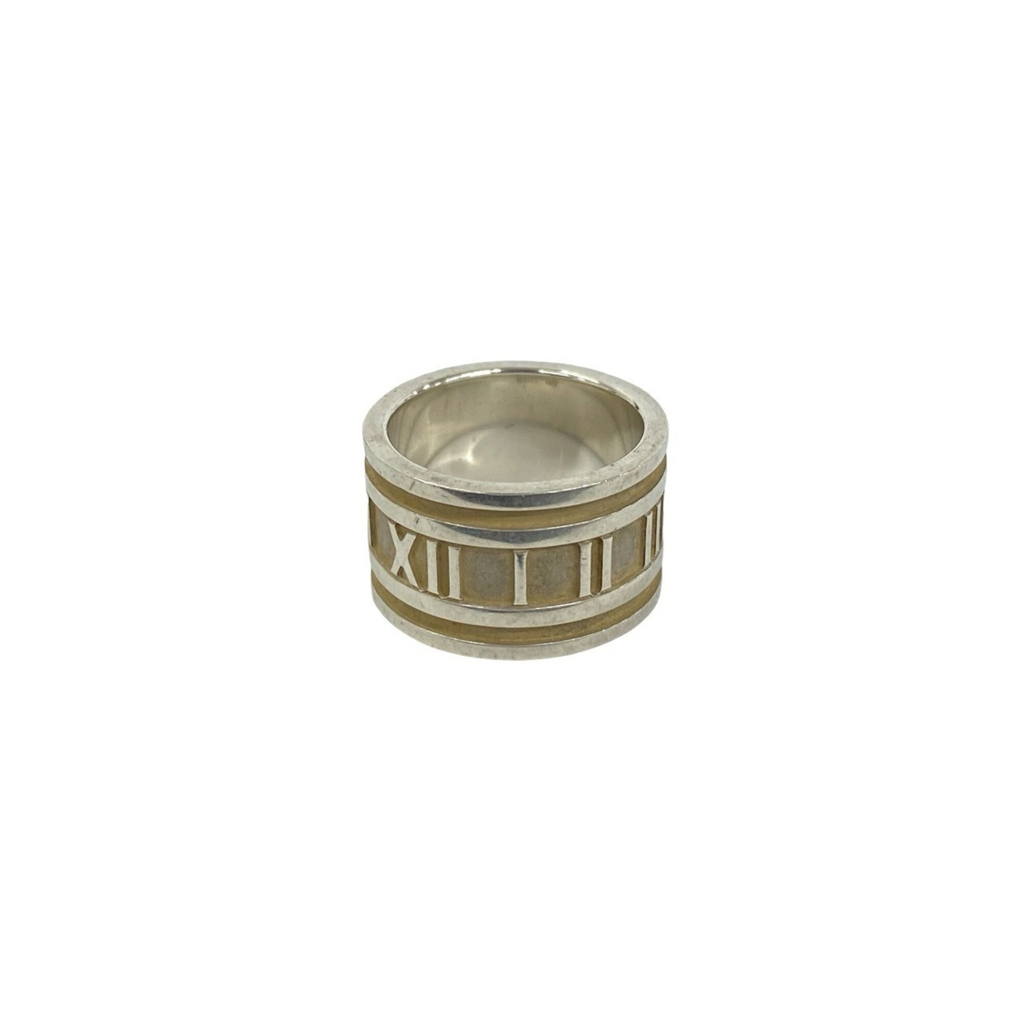 Tiffany Silver Silver 925 Band Ring (Pre-Owned)