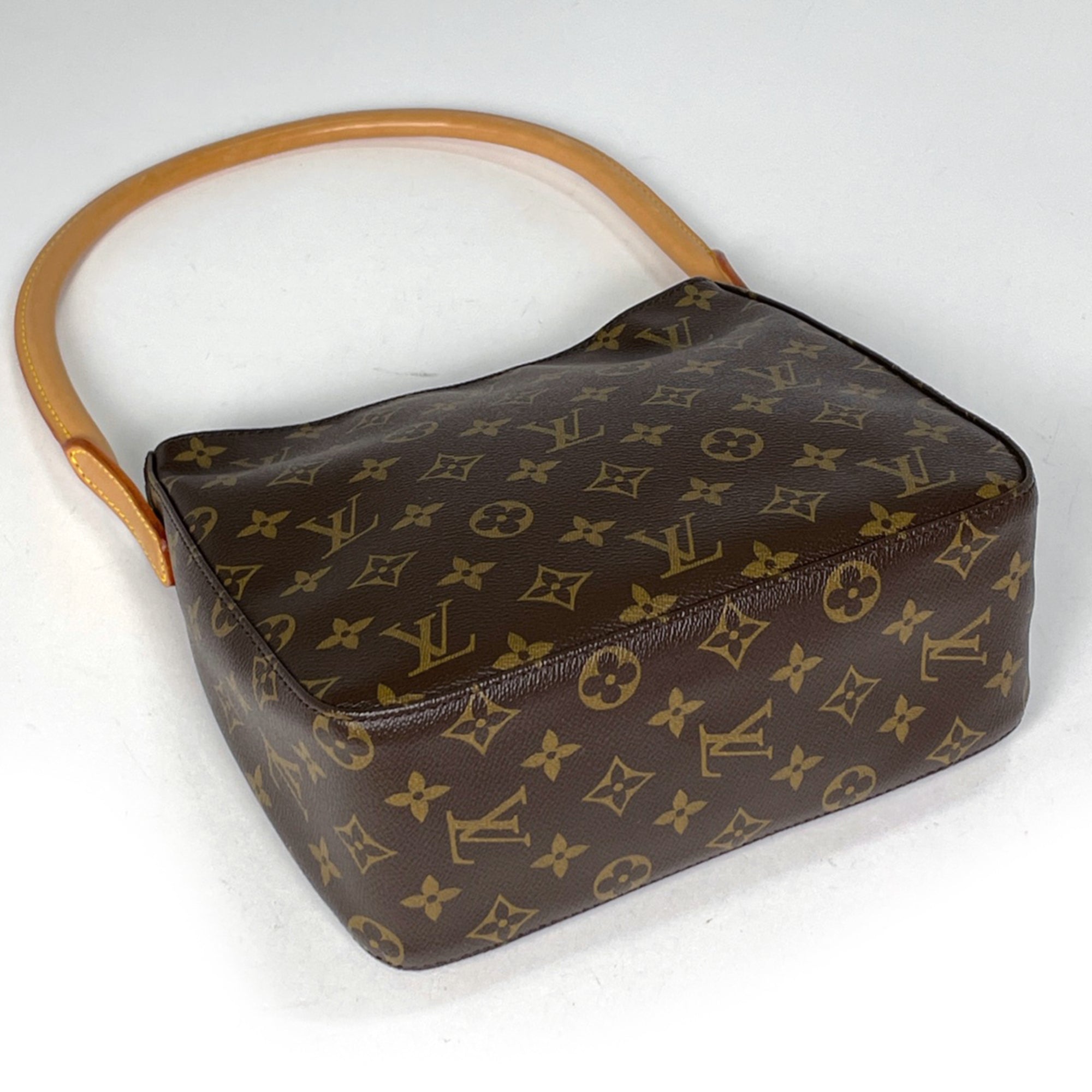 Louis Vuitton Brown Monogram Shoulder Bag (Pre-Owned)