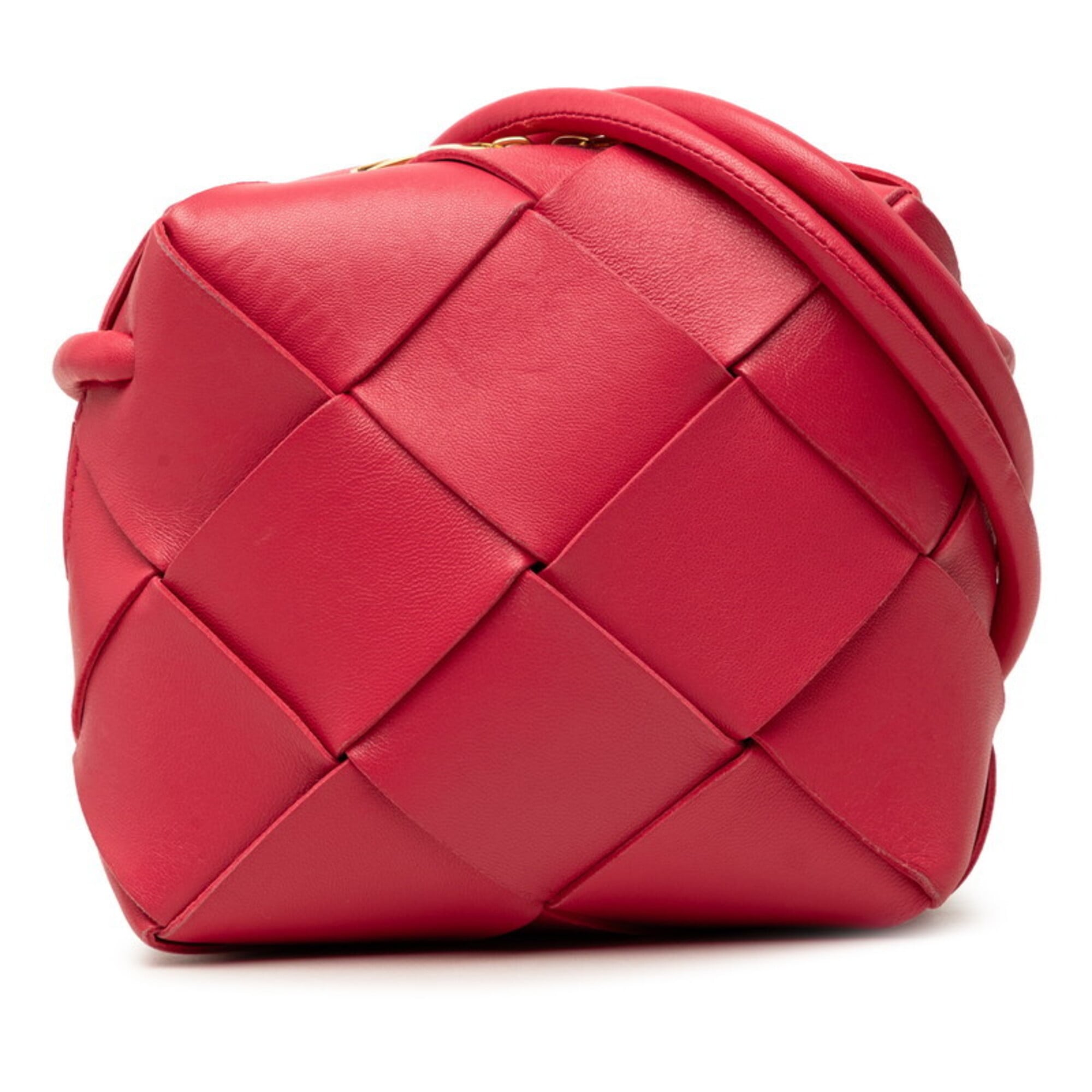 Bottega Veneta Pink Leather Shoulder Bag (Pre-Owned)