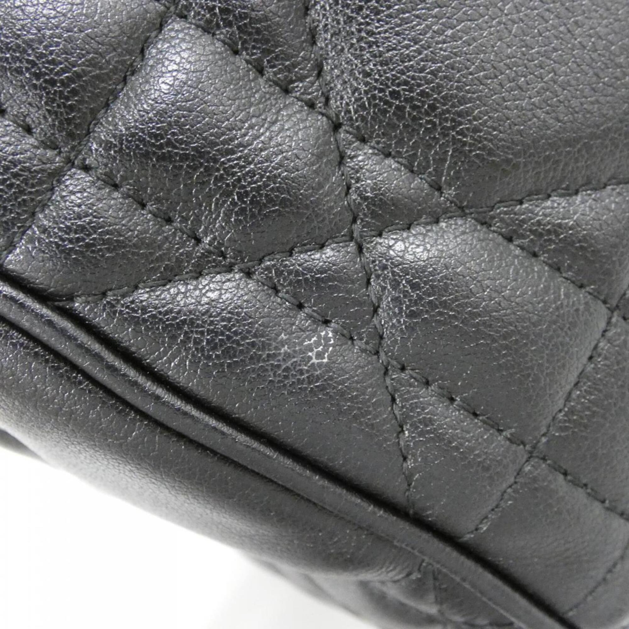 Christian Dior Black Leather Handbag (Pre-Owned)