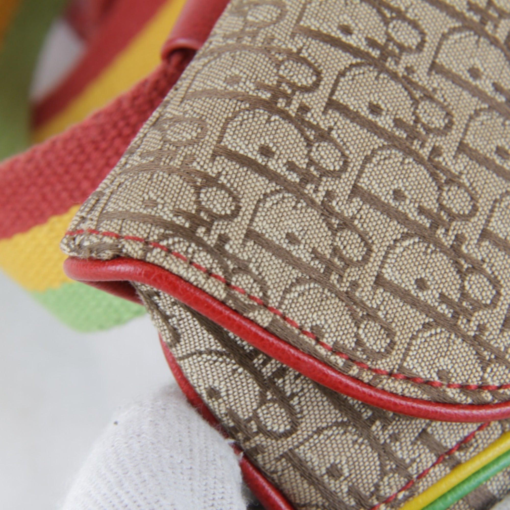 Christian Dior Beige Canvas Fanny Pack (Pre-Owned)
