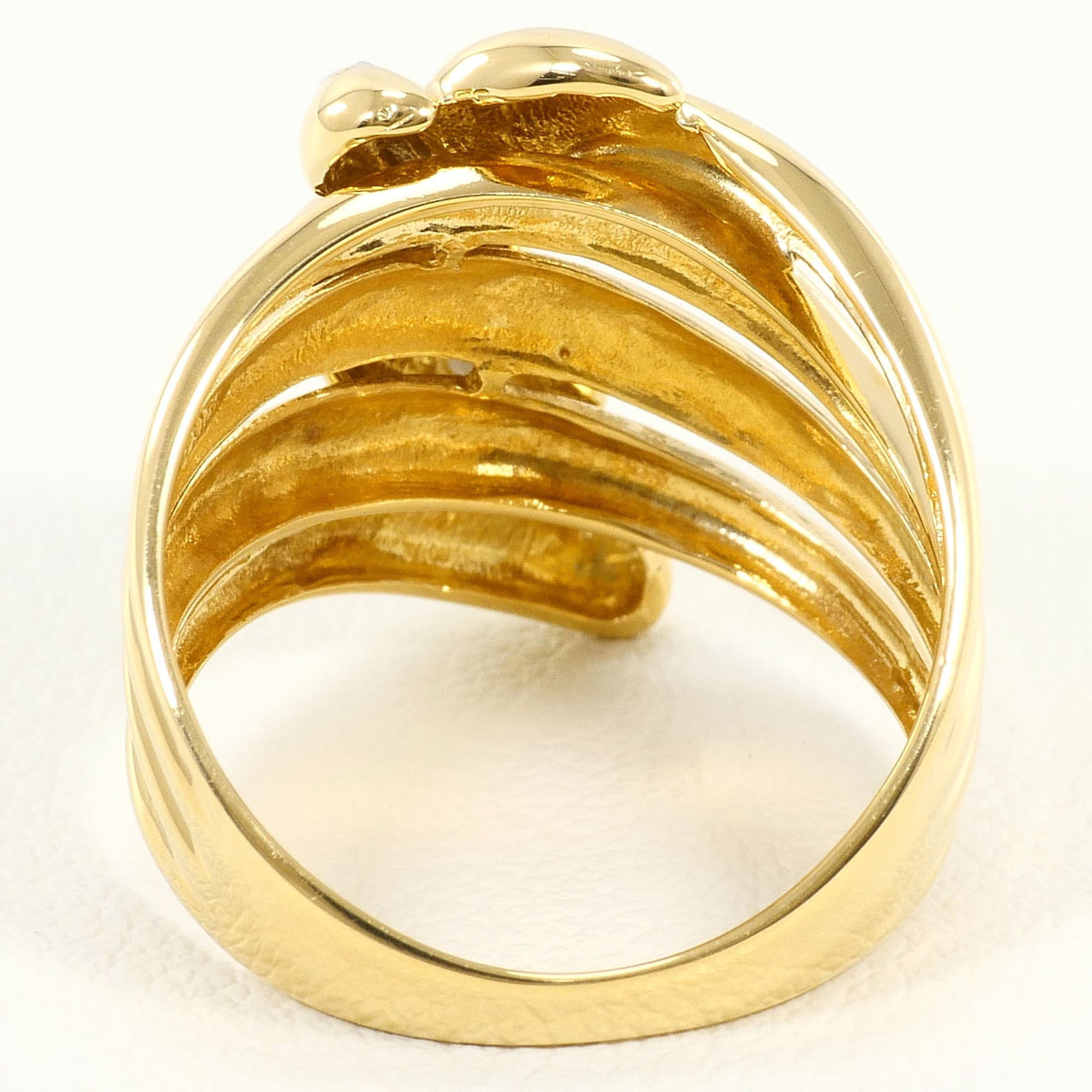 Unbranded Platinum Yellow Gold Yellow Gold (18K) Platinum 900 Band Ring (Pre-Owned)