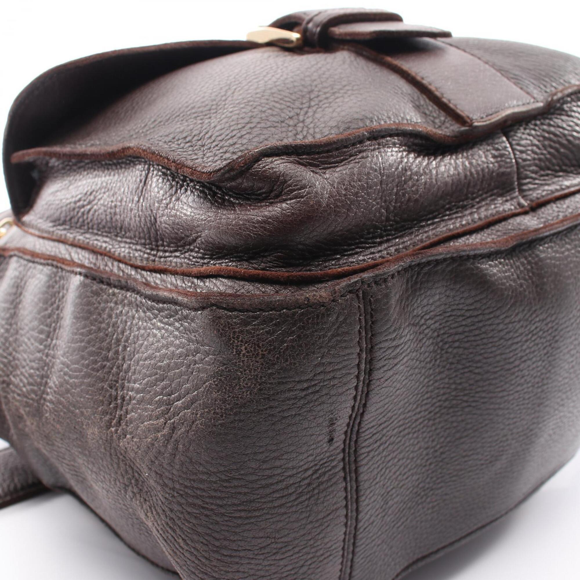Bottega Veneta Brown Leather Shoulder Bag (Pre-Owned)