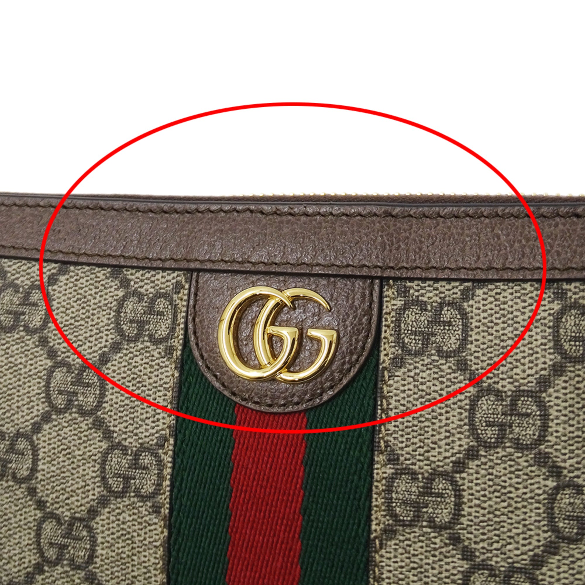 Gucci Beige Brown Gg Supreme Canvas Long Wallet (Bi-Fold) (Pre-Owned)