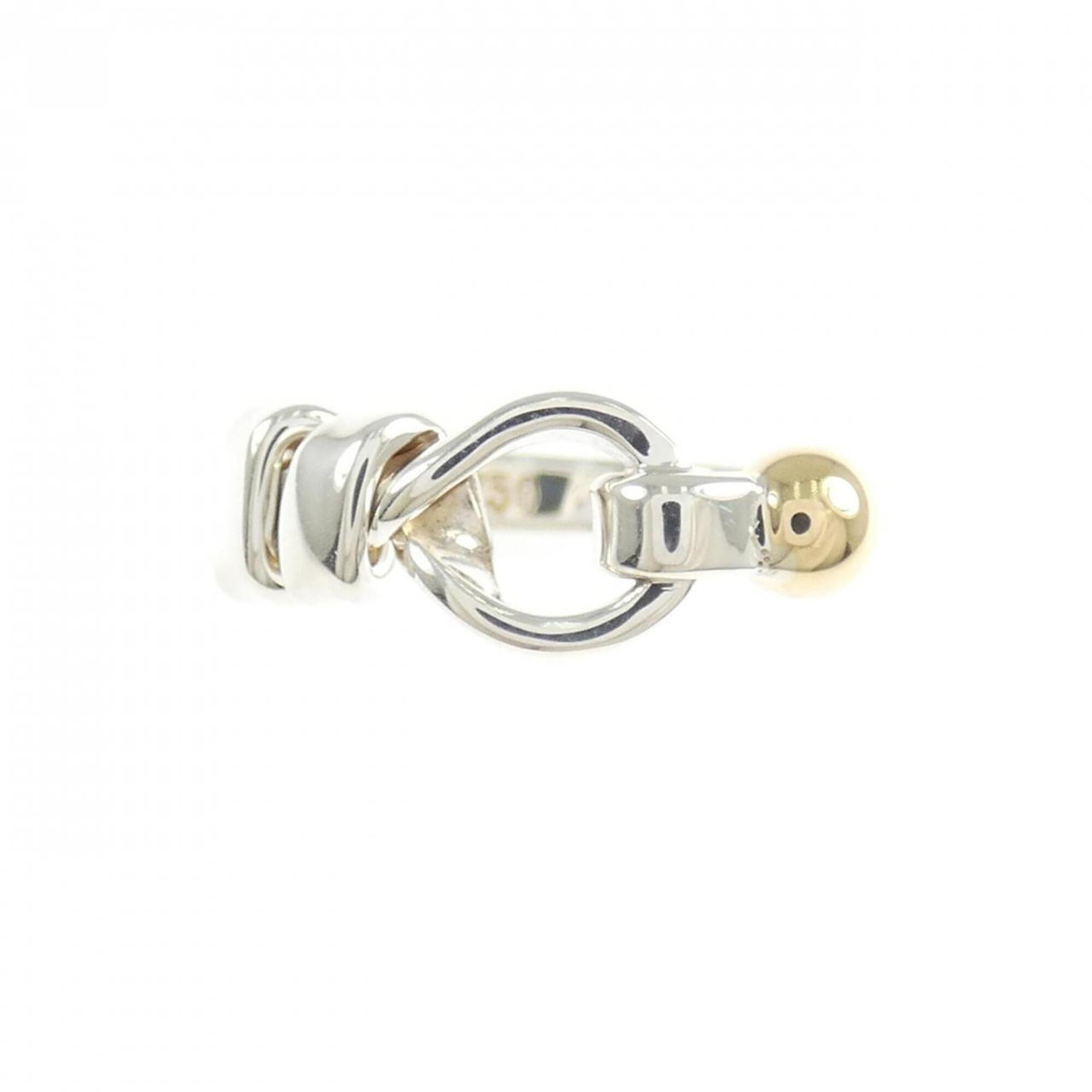 Tiffany Yellow Gold (18K) Silver 925 Band Ring (Pre-Owned)