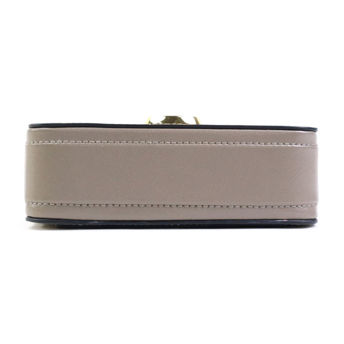 Marc Jacobs Beige Gray Pink Coated Canvas Shoulder Bag (Pre-Owned)