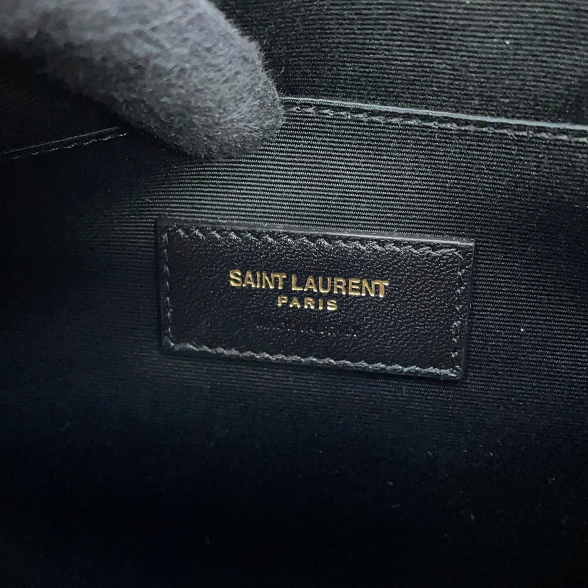 Yves Saint Laurent Black Wool Handbag (Pre-Owned)