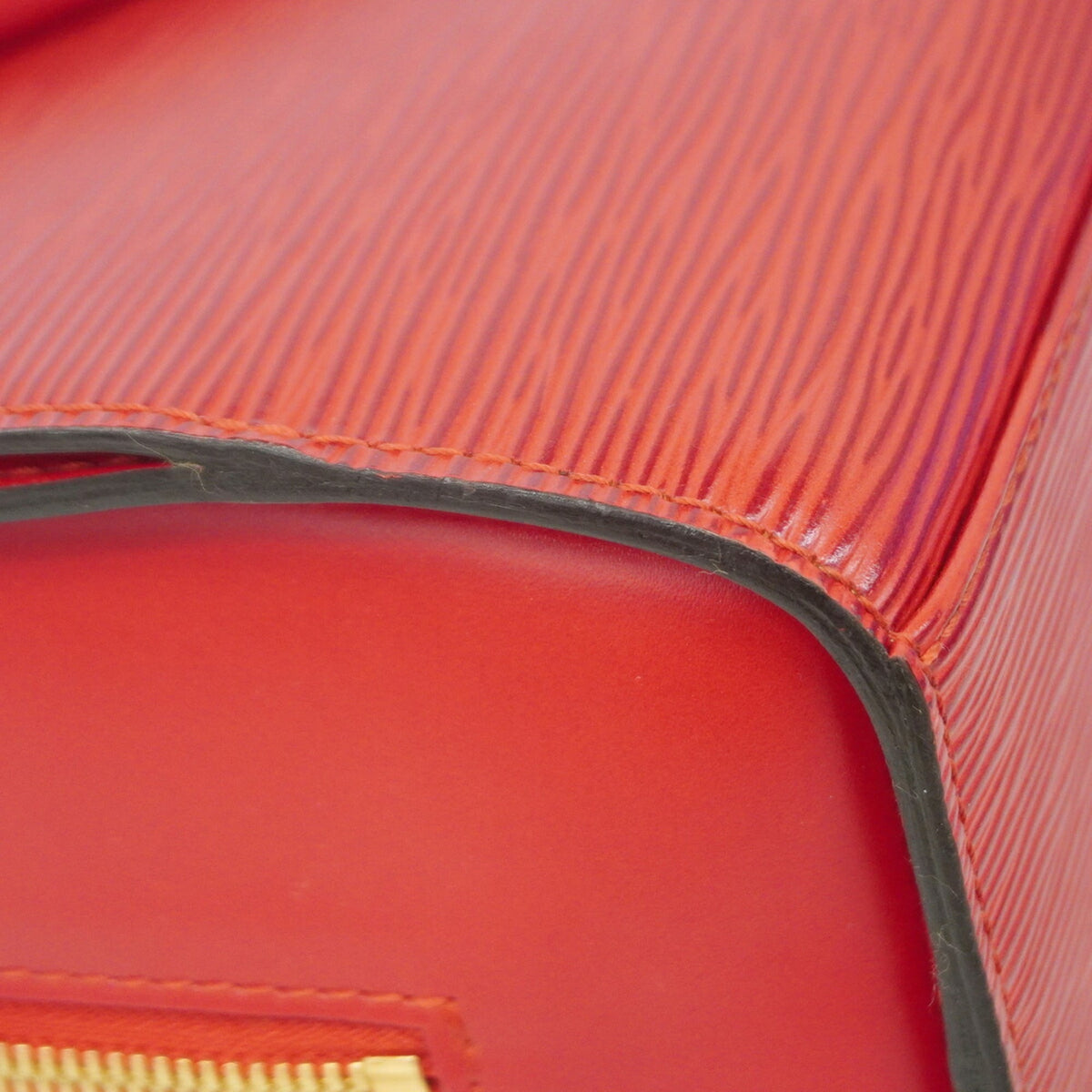 Louis Vuitton Castilian Red Handbag (Pre-Owned)