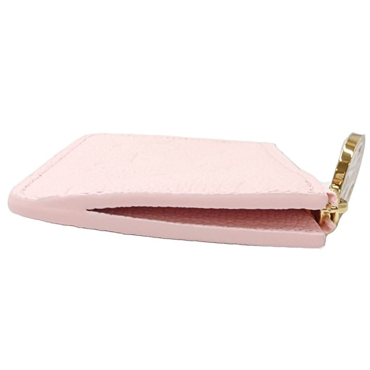 Louis Vuitton Pink Leather Coin Purse/Coin Case (Pre-Owned)