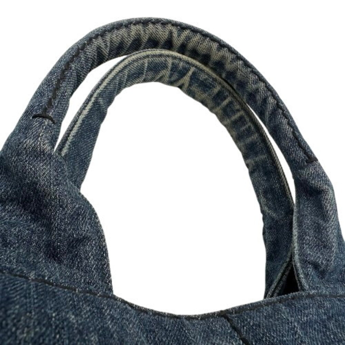 Prada Blue Denim Handbag (Pre-Owned)