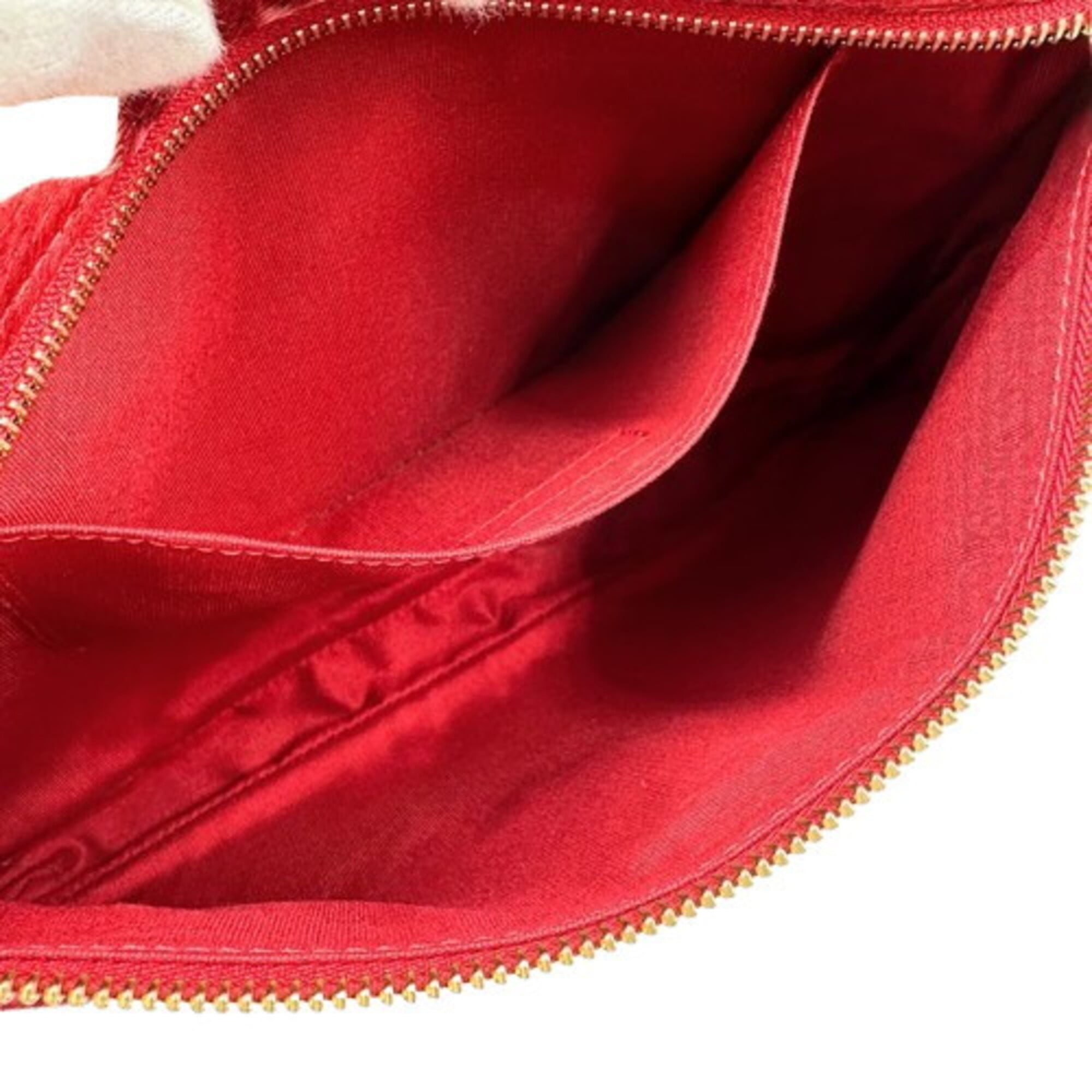 Jimmy Choo Pink Leather Pouch (Pre-Owned)