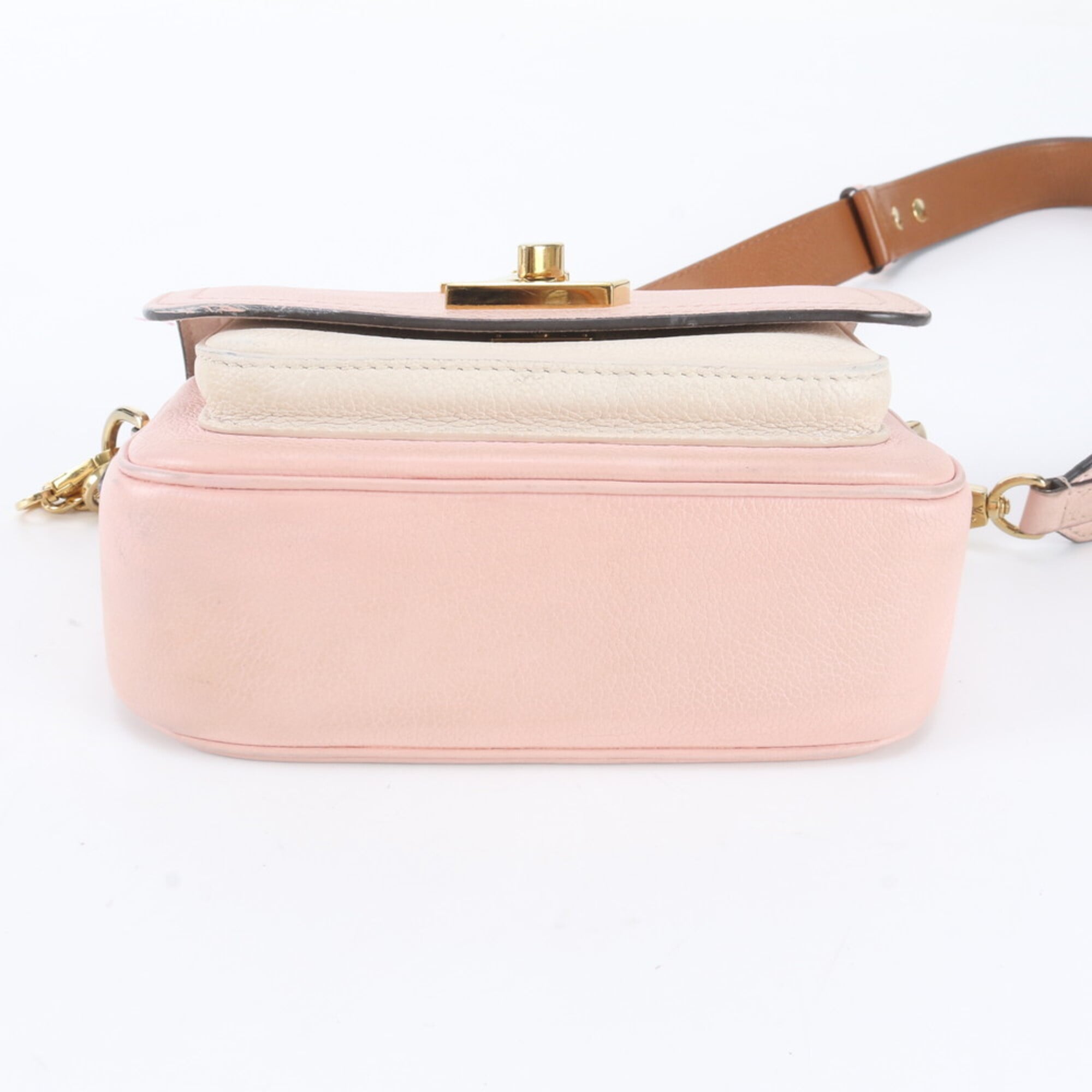 Louis Vuitton Leather Shoulder Bag (Pre-Owned)