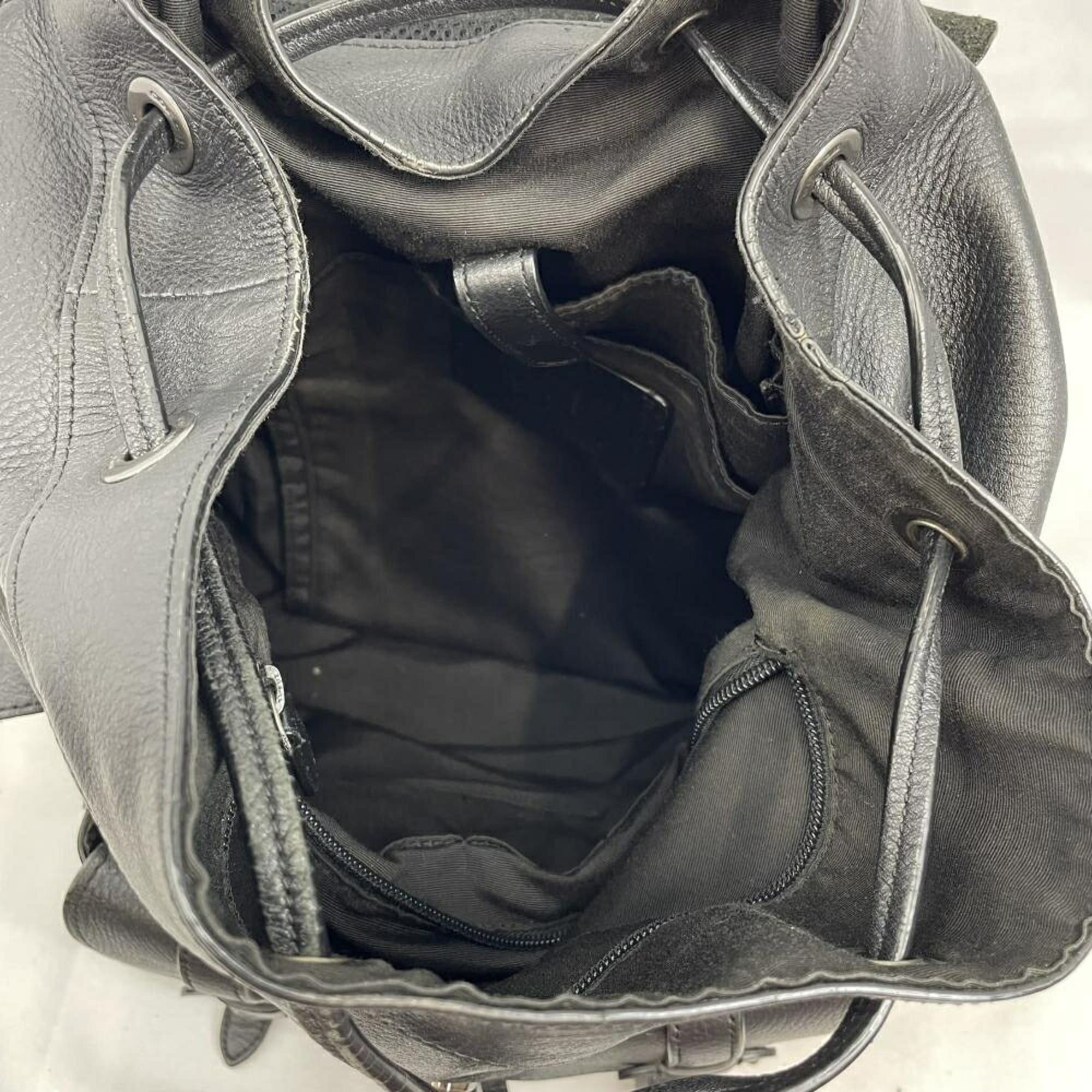 Coach Leather Backpack (Pre-Owned)
