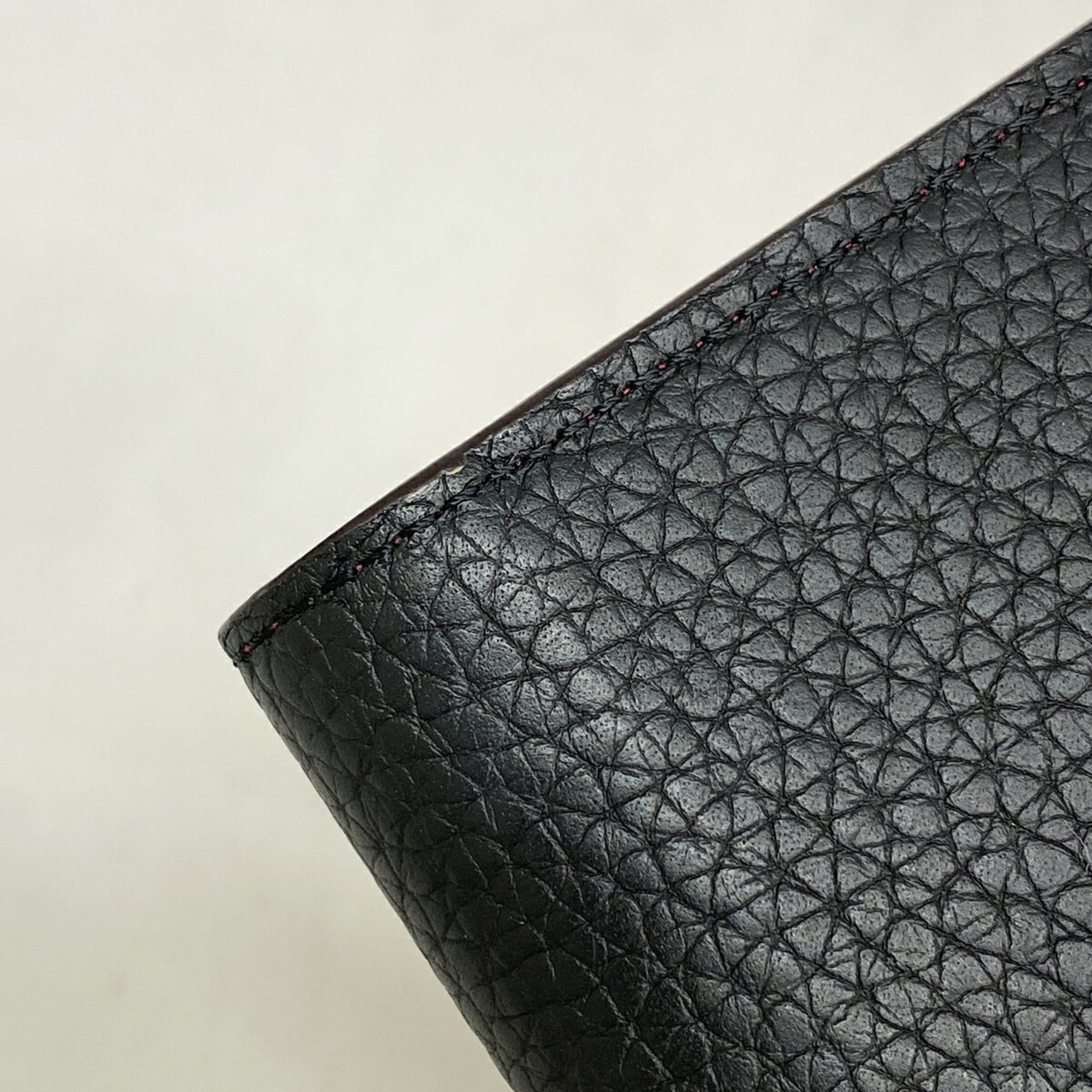 Louis Vuitton Hot Pink Noir Wallet (Tri-Fold) (Pre-Owned)