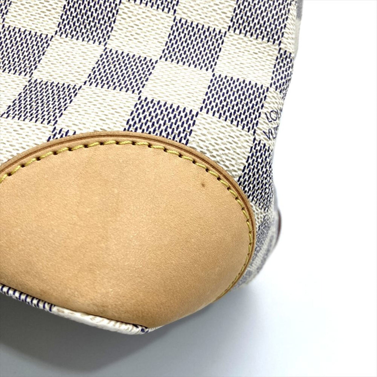 Louis Vuitton Damier Azur White Damier Azur Handbag Tote Bag (Pre-Owned)