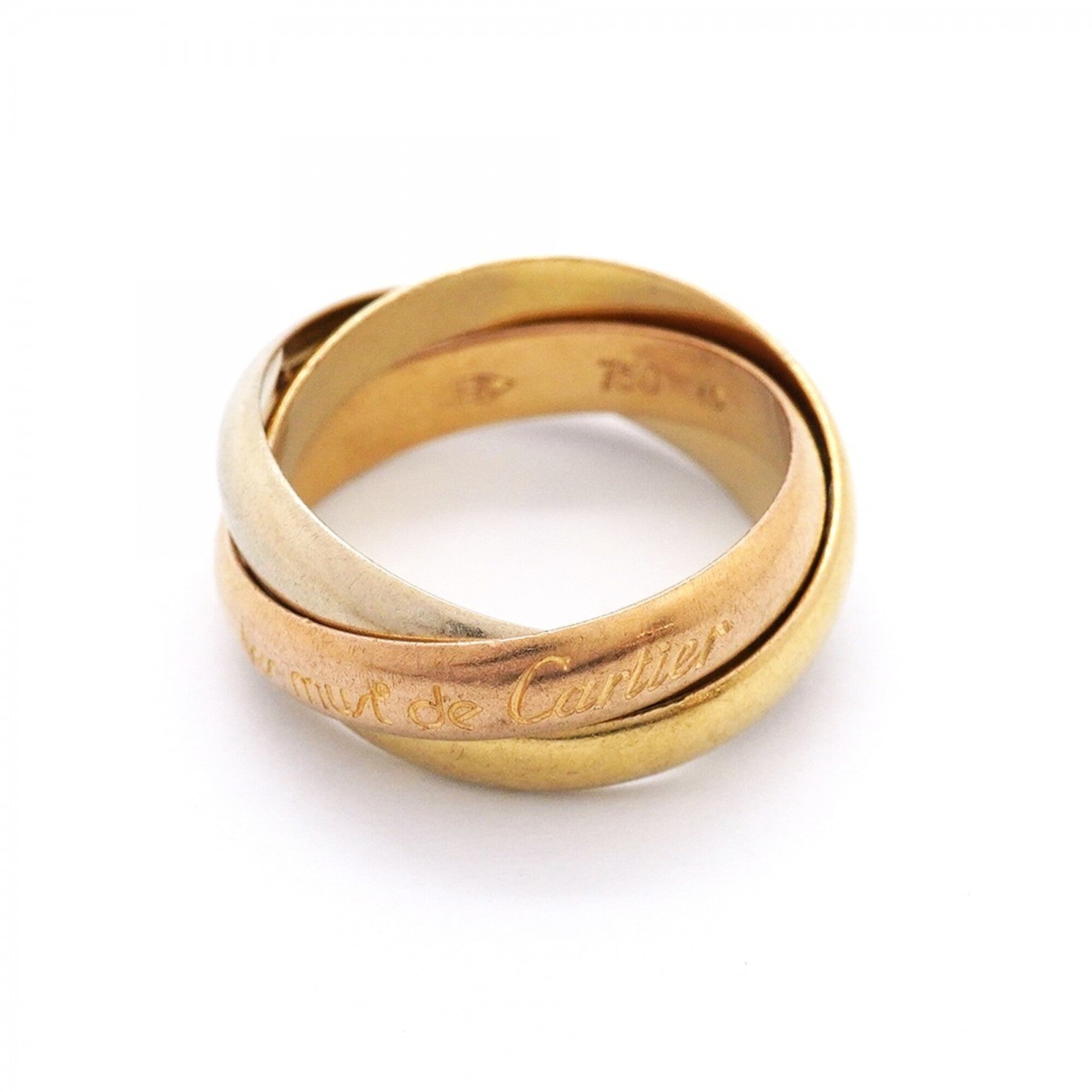 Cartier Yellow Gold (18K) Pink Gold (18K) White Gold (18K) Band Ring (Pre-Owned)