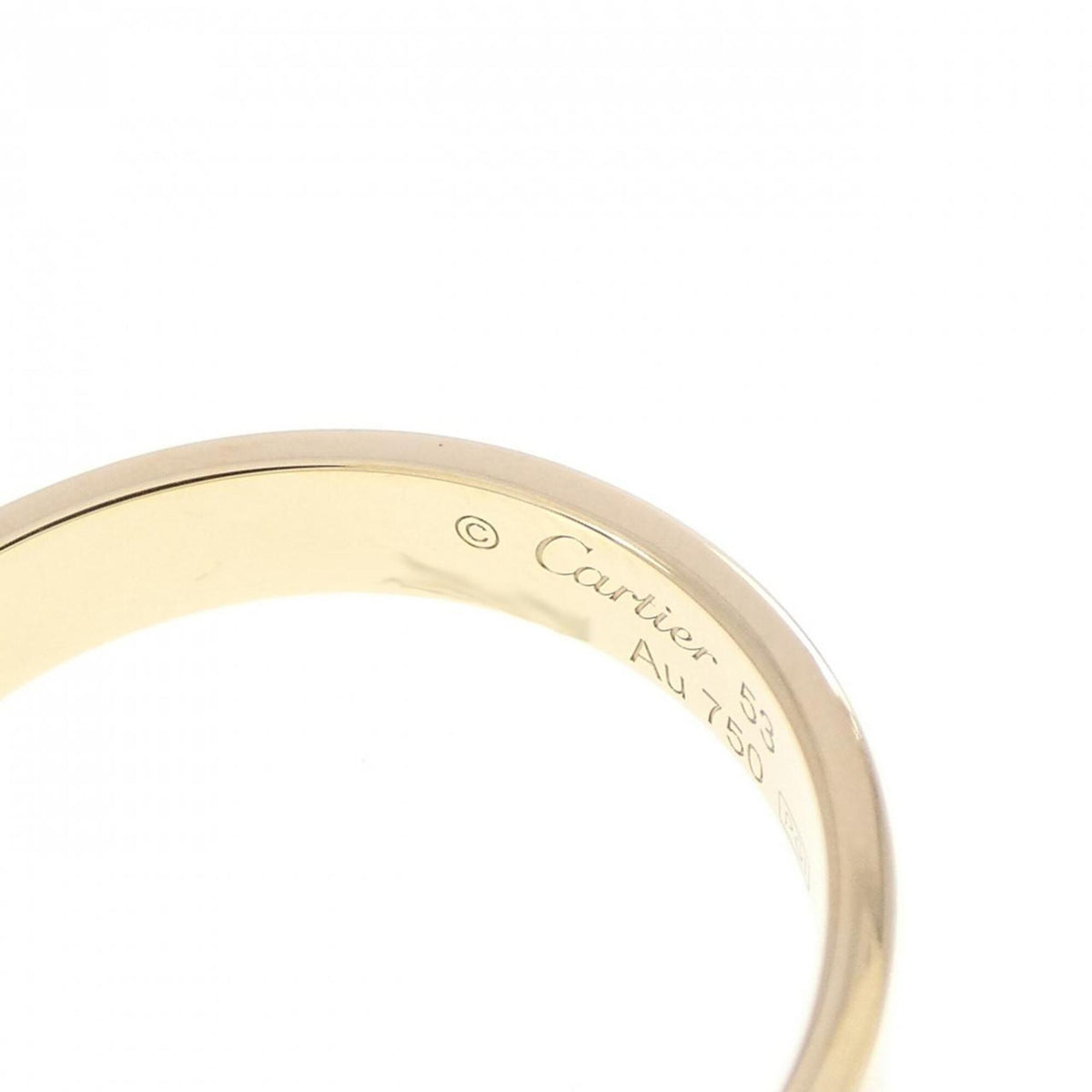 Cartier Love Yellow Gold (18K) Band Ring (Pre-Owned)