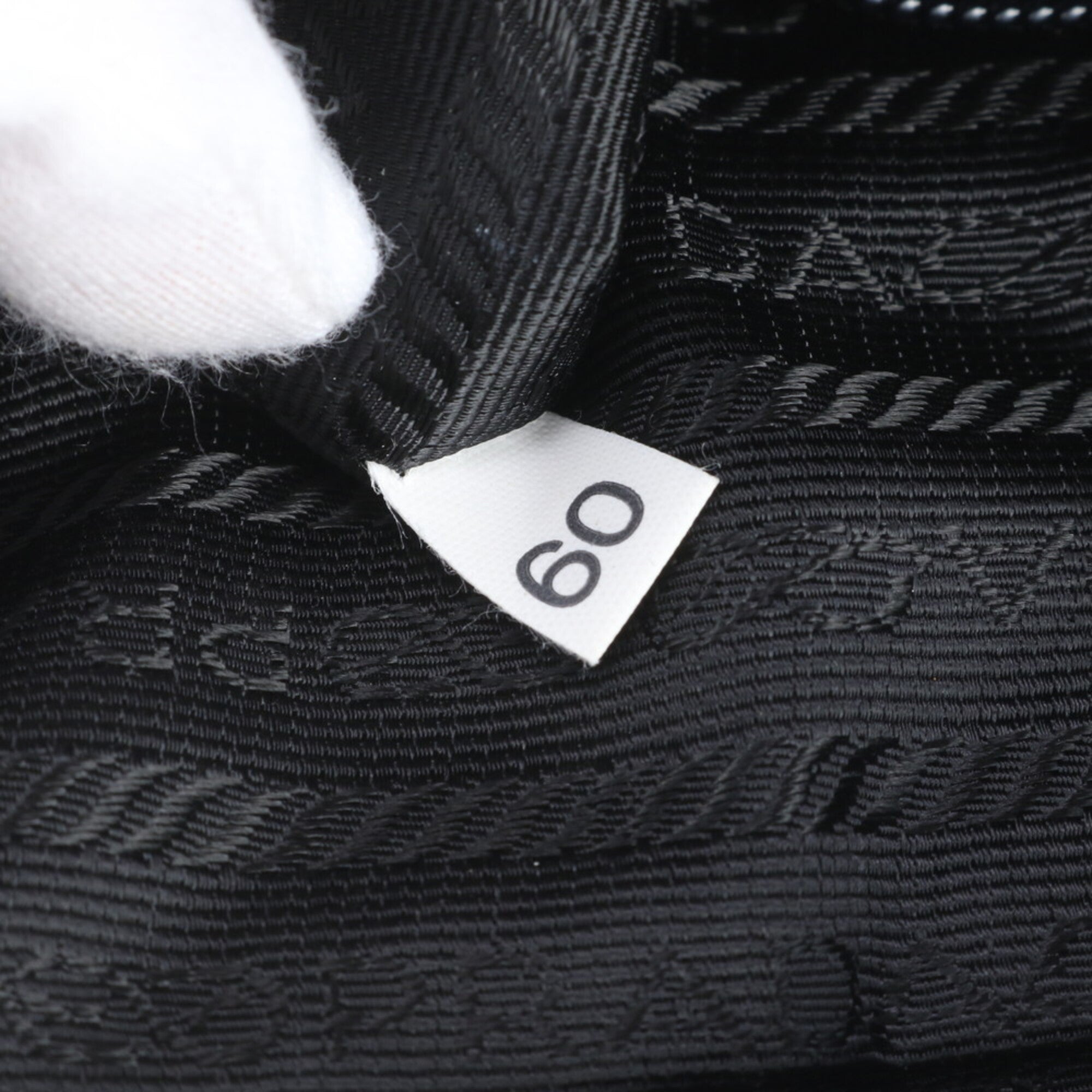 Prada Black Leather Nylon Shoulder Bag (Pre-Owned)