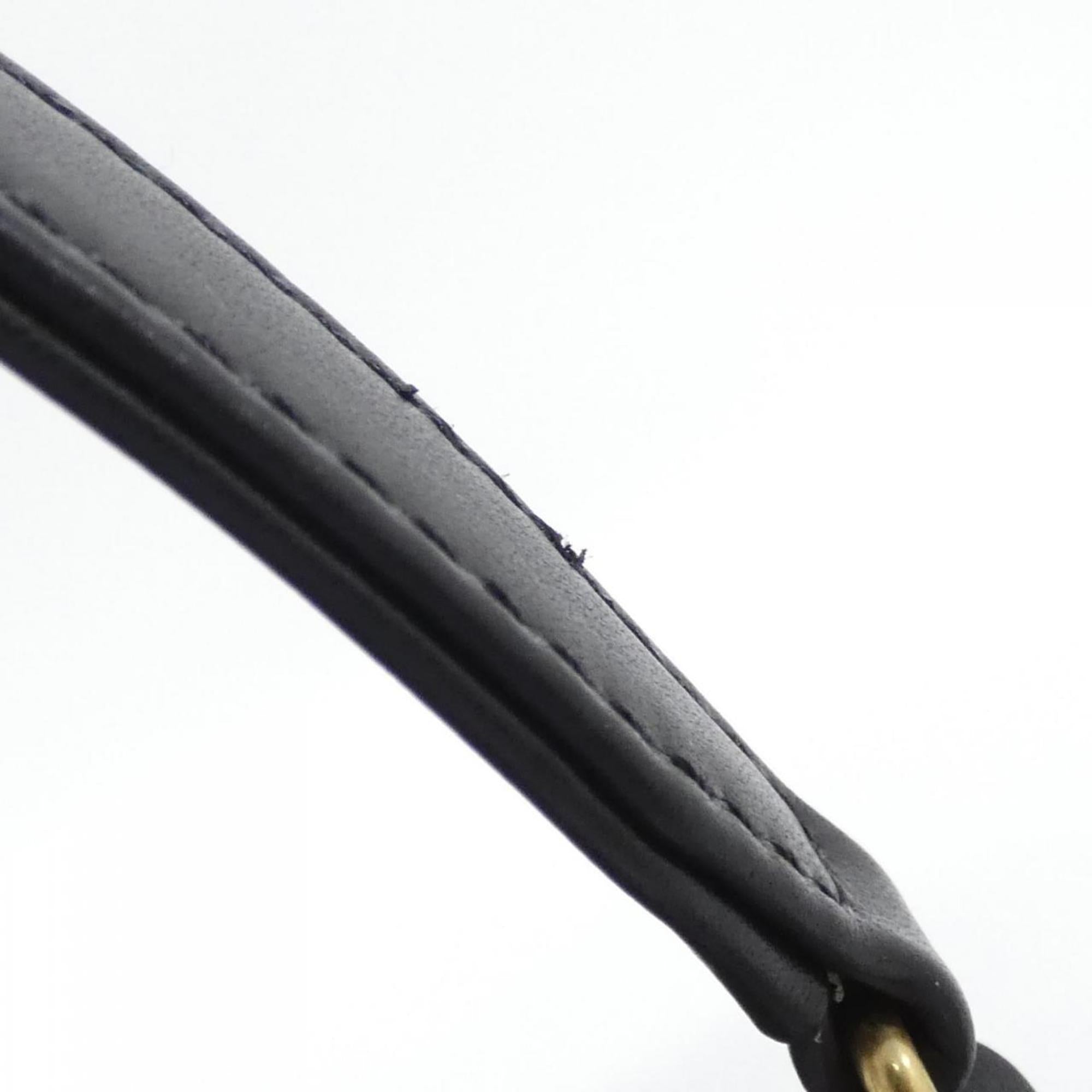 Chanel Black Satin Shoulder Bag (Pre-Owned)