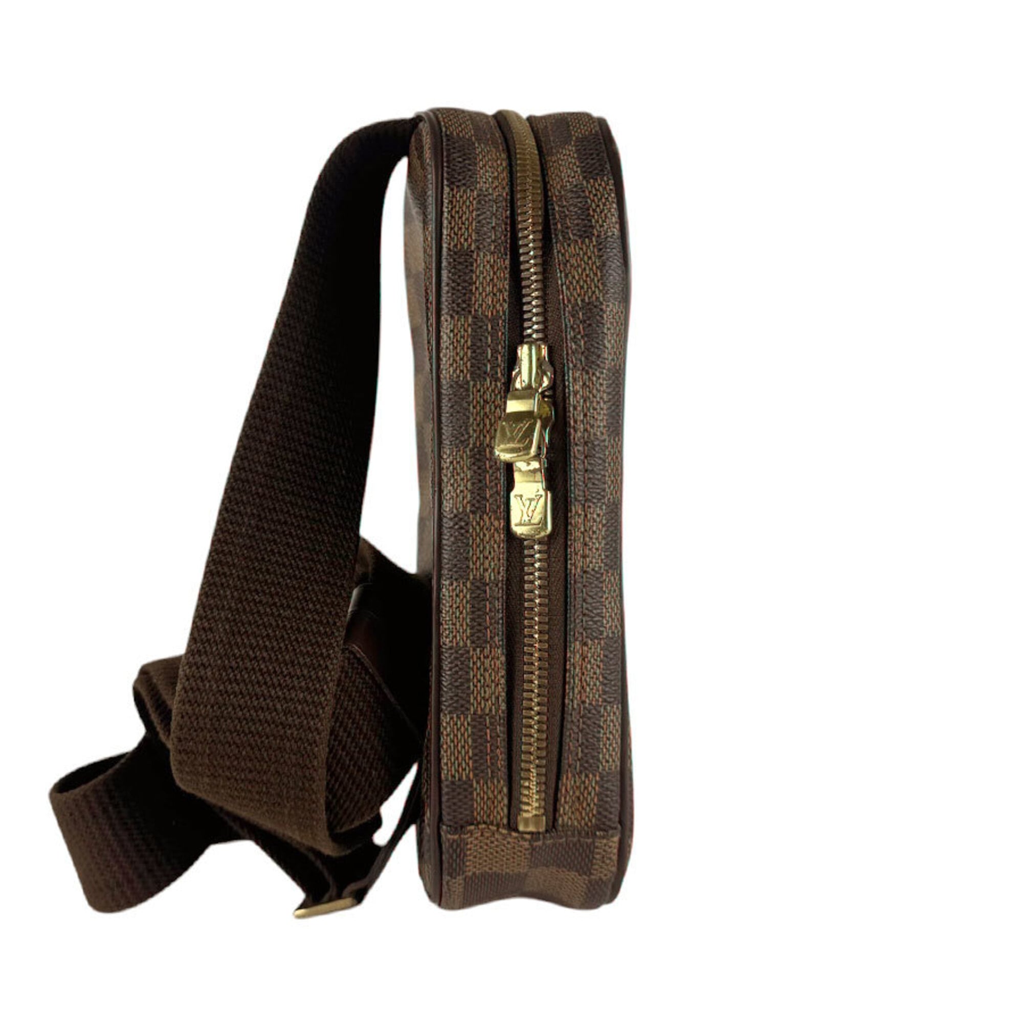 Louis Vuitton Brown Damier Canvas Damier Canvas Pochette Sling Bag (Pre-Owned)