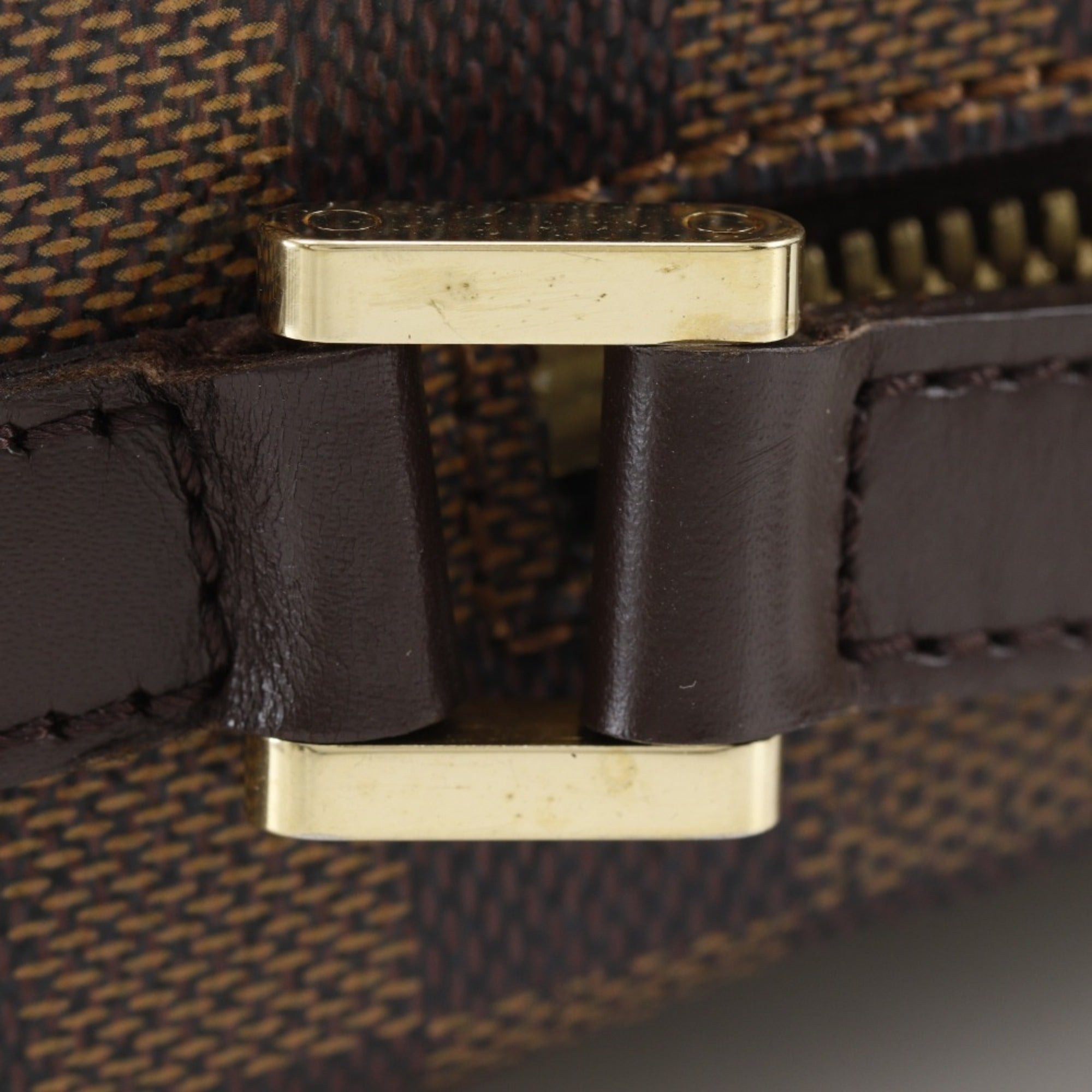 Louis Vuitton Damier Brown Damier Canvas Shoulder Bag (Pre-Owned)