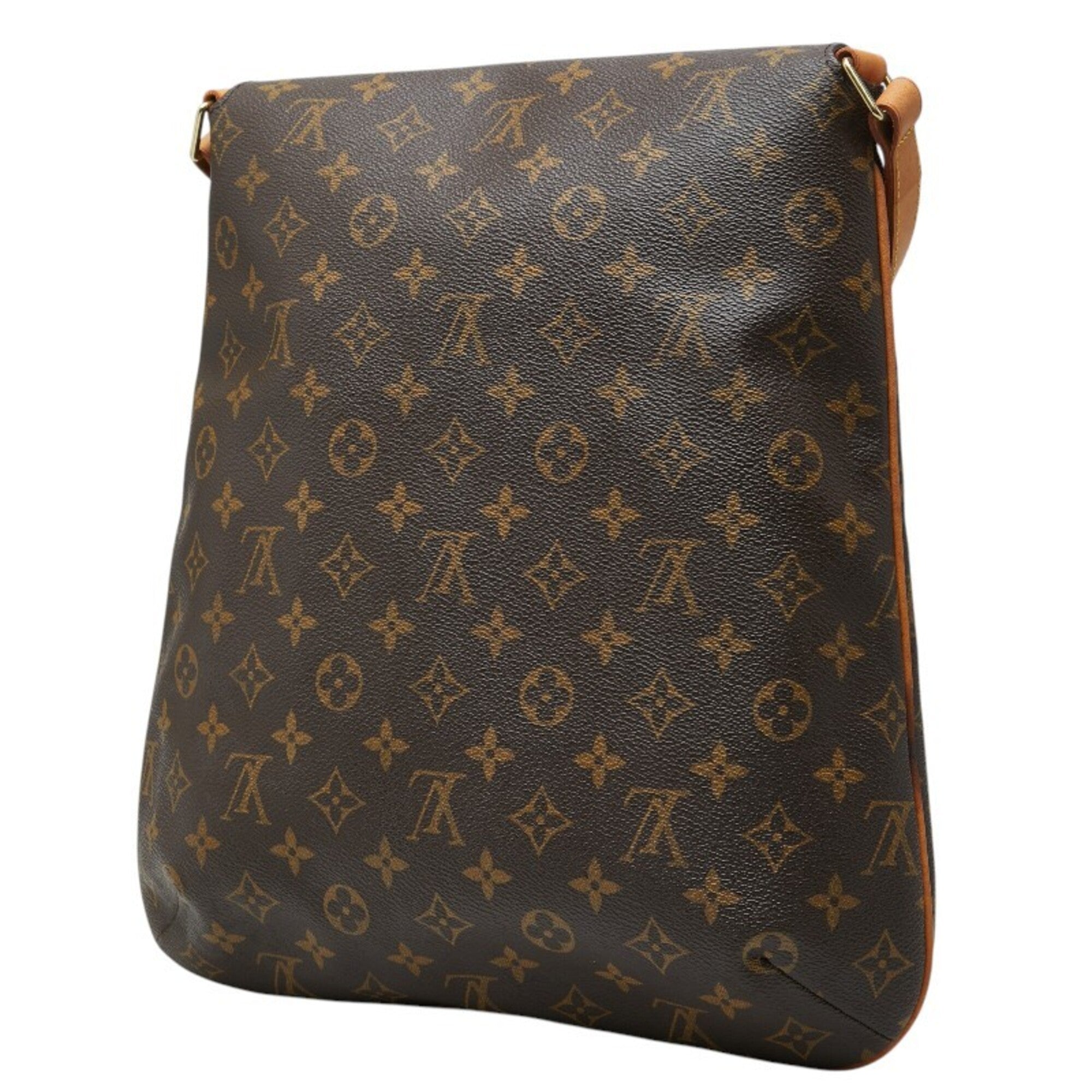 Louis Vuitton Brown Pvc Leather Shoulder Bag (Pre-Owned)