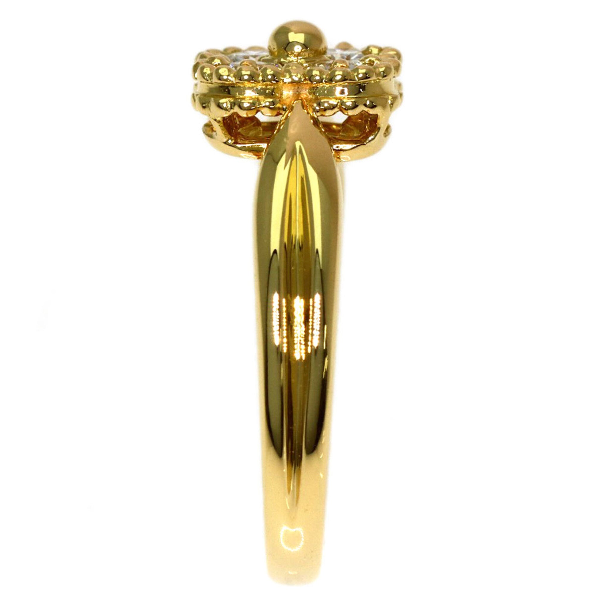 Van Cleef & Arpels Yellow Gold (18K) Band Ring (Pre-Owned)