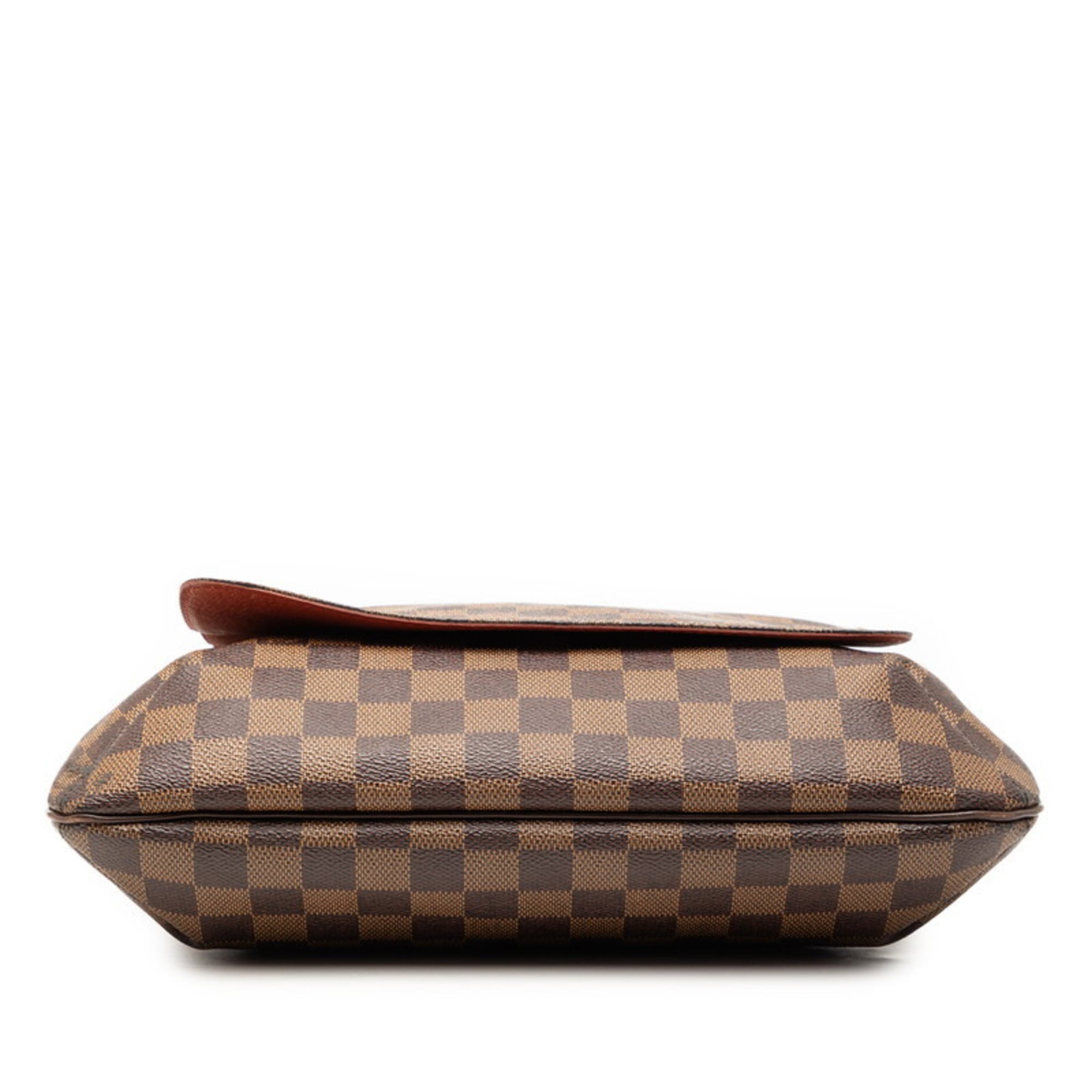 Louis Vuitton Brown Pvc Leather Shoulder Bag (Pre-Owned)